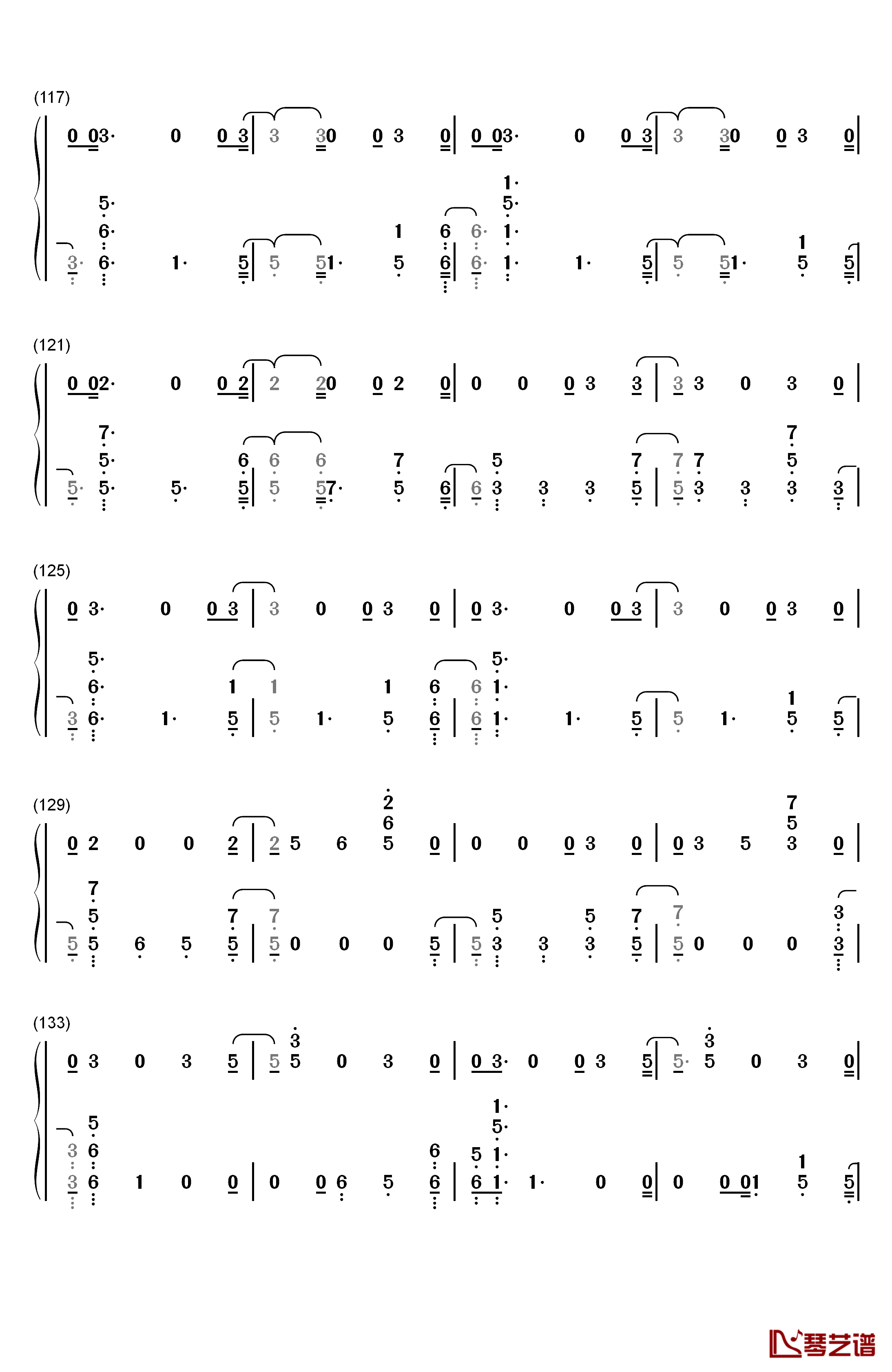 The Champion钢琴简谱-数字双手-Carrie Underwood Ludacris7