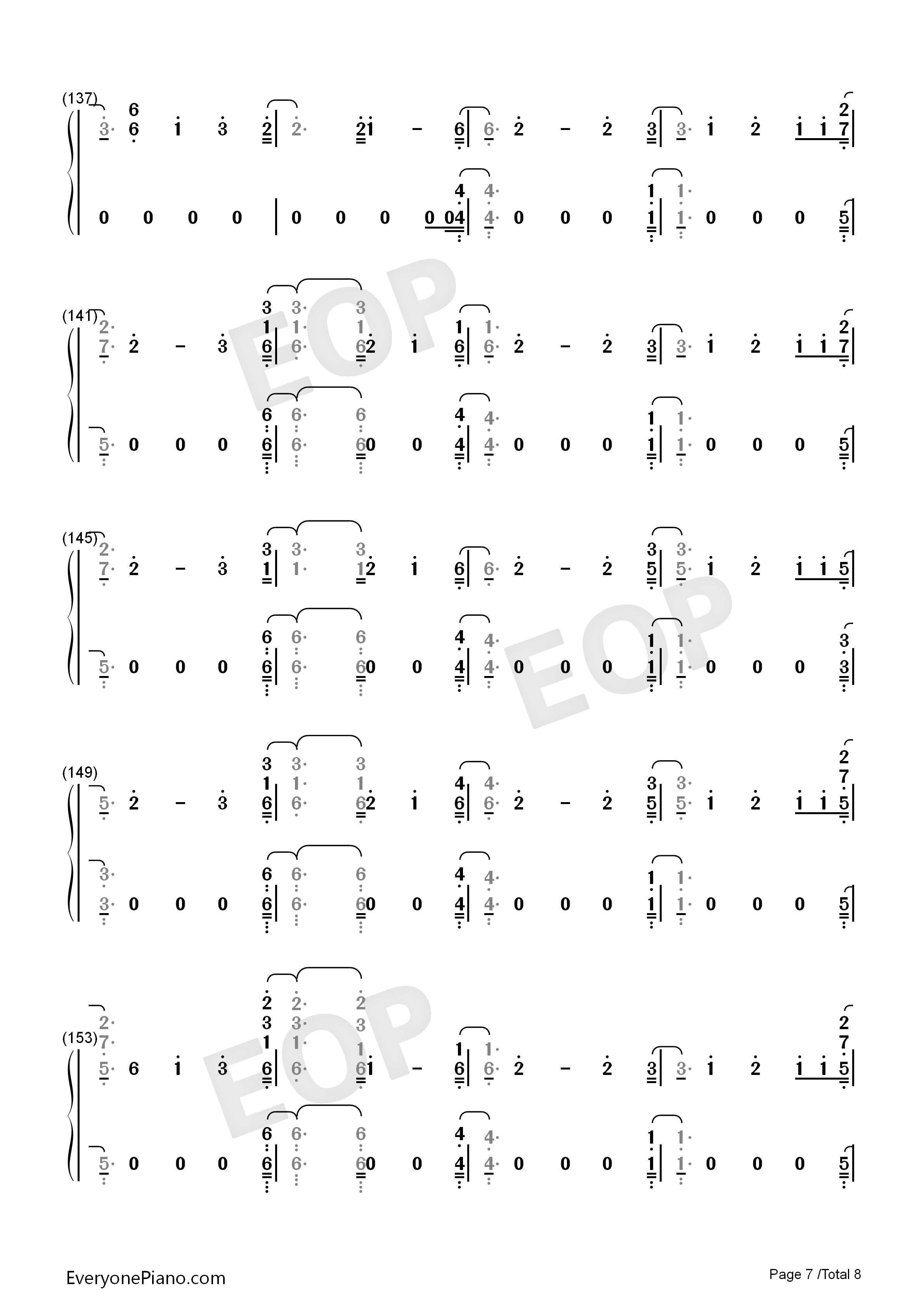 Stargazing钢琴简谱-Kygo演唱7