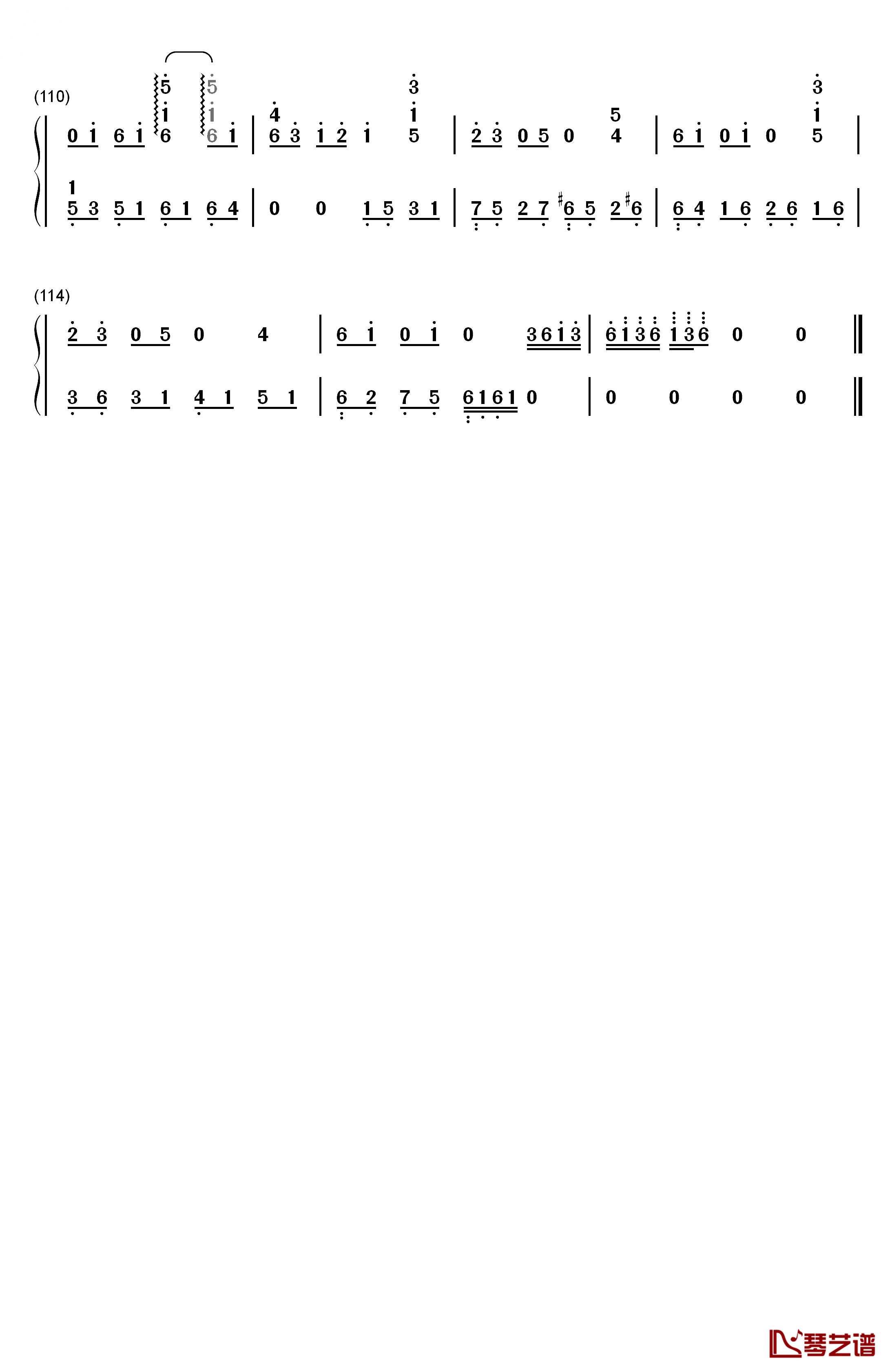 アヤノの幸福理論钢琴简谱-数字双手-Jin7