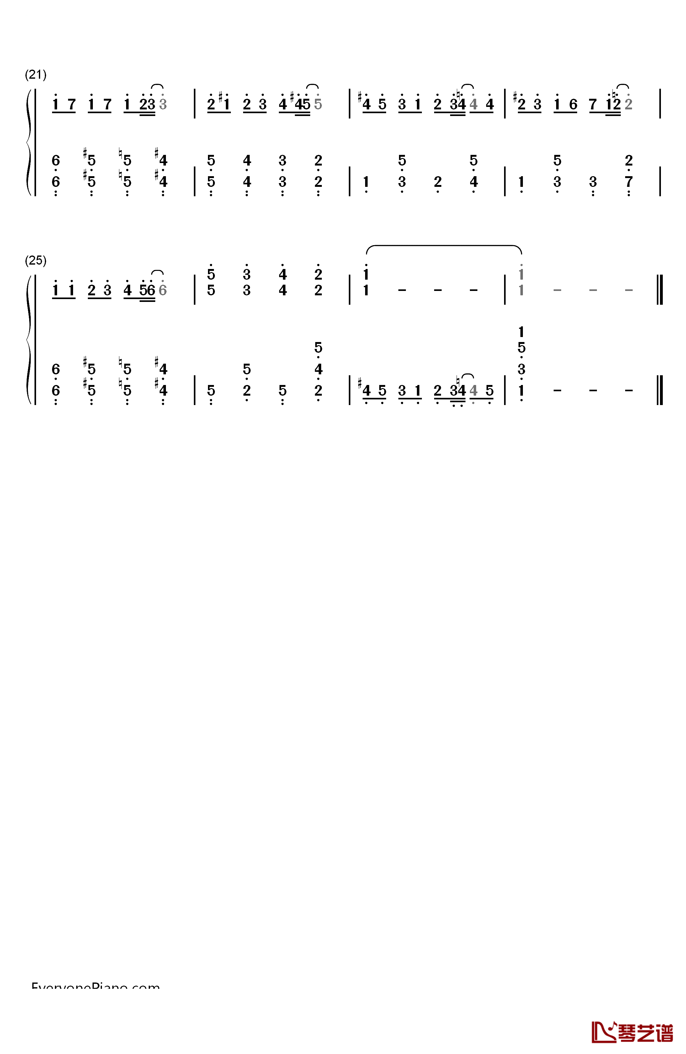 托马斯和他的朋友们钢琴简谱-数字双手-Britt Allcroft2