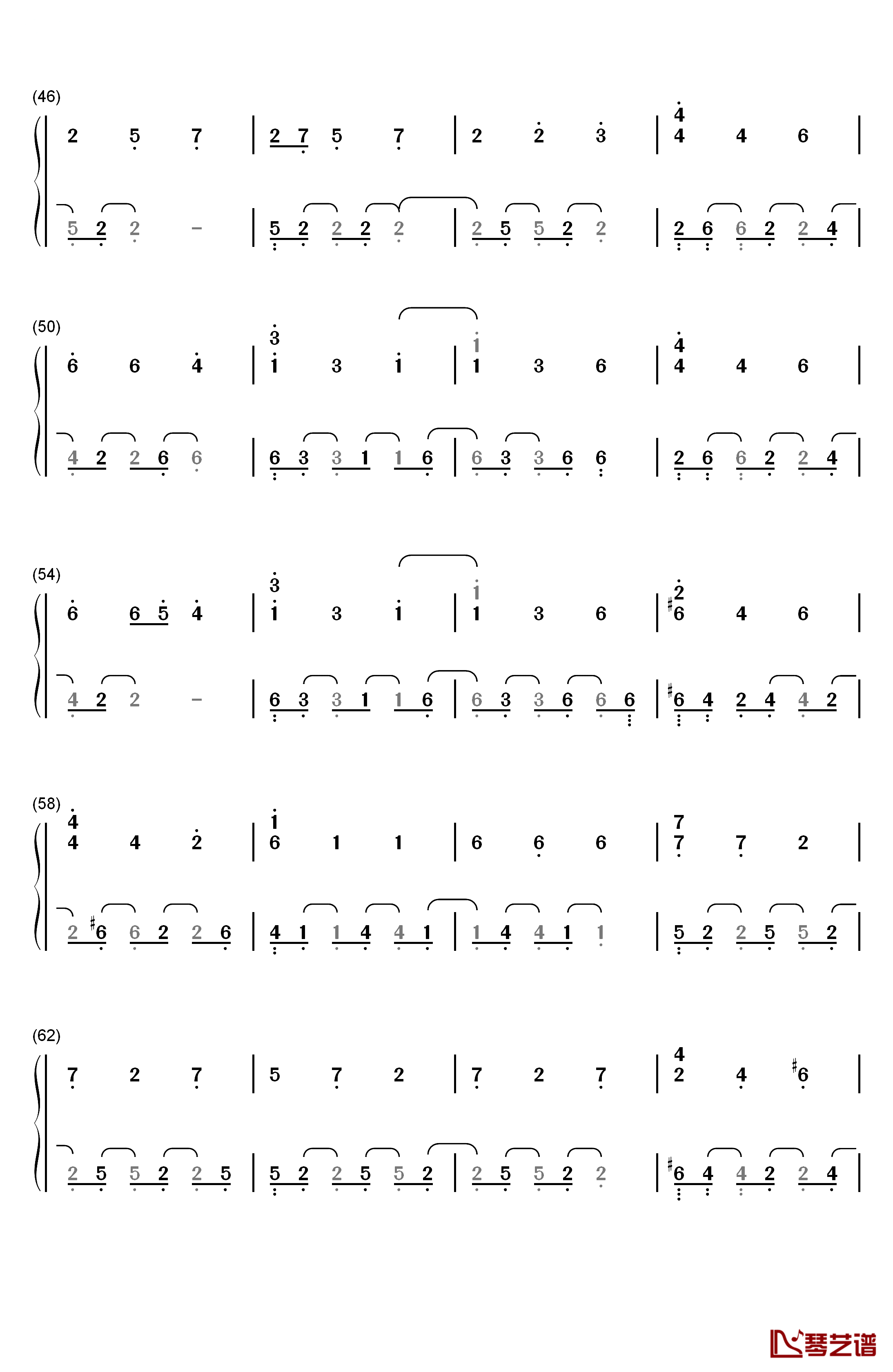 Waltz In C Minor钢琴简谱-数字双手-李闰珉3