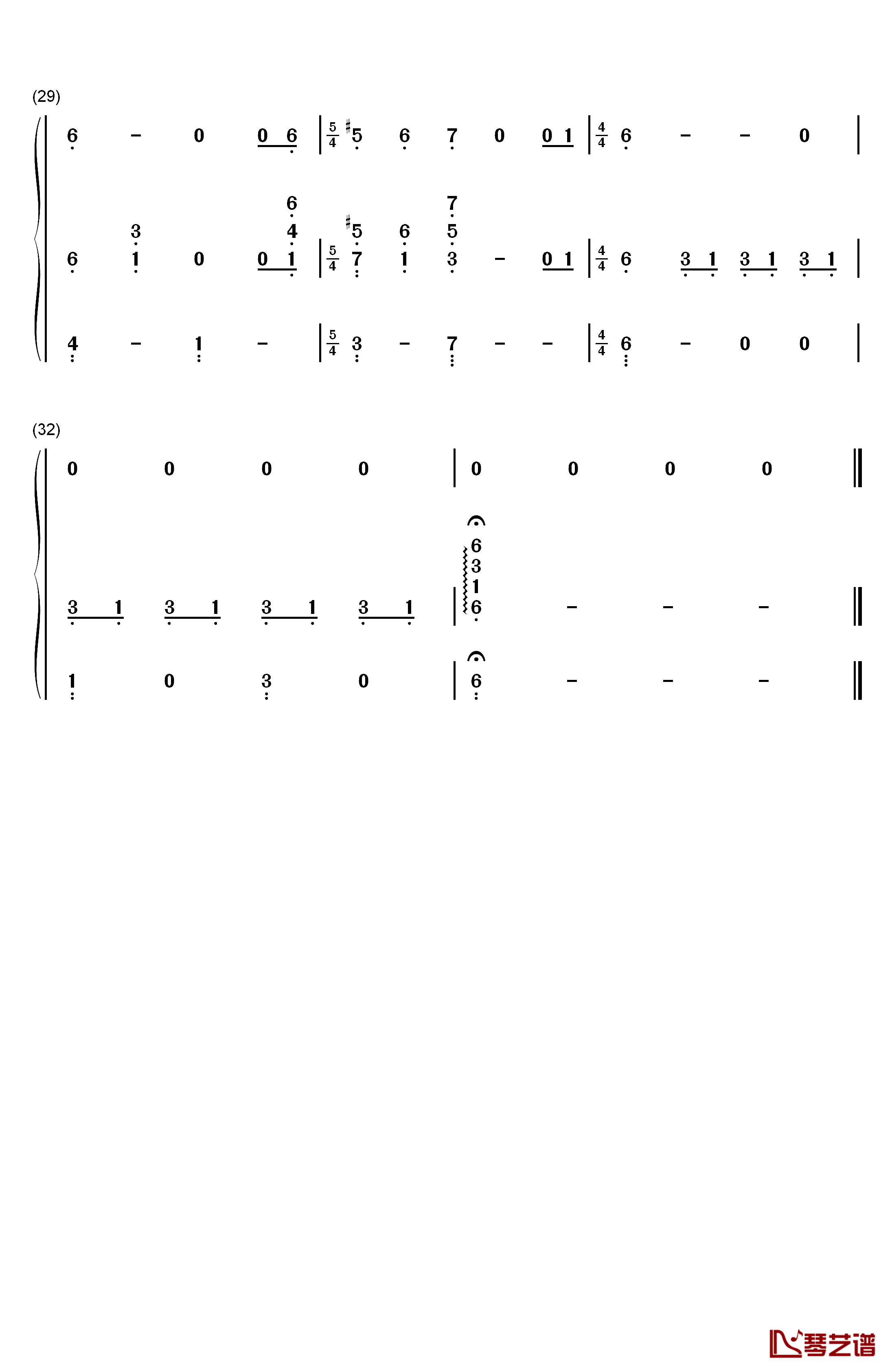 Sally's Song钢琴简谱-数字双手-Danny Elfman3