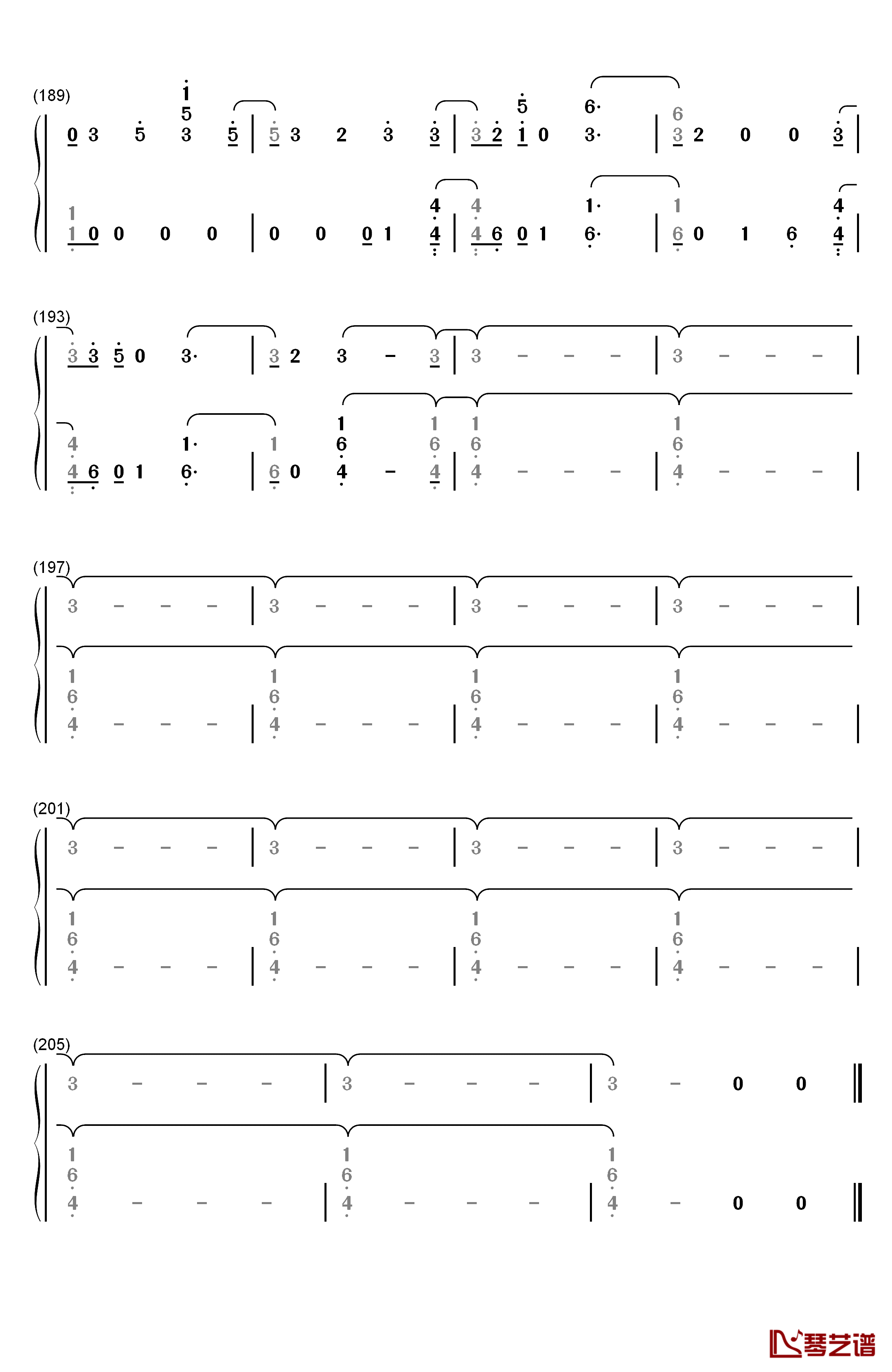 Sun Comes Up钢琴简谱-数字双手-Rudimental James Arthur10