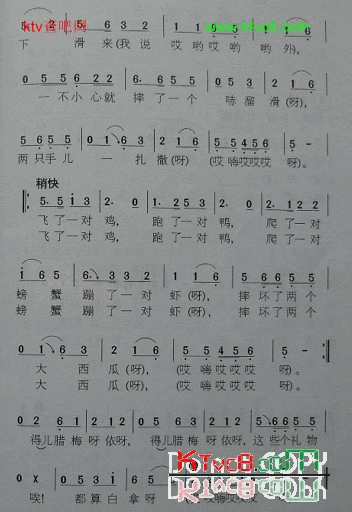 瞧情郎辽宁民歌简谱-郭颂演唱1