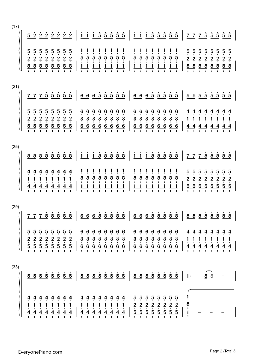 This Is War钢琴简谱-数字双手-30 Seconds to Mars2