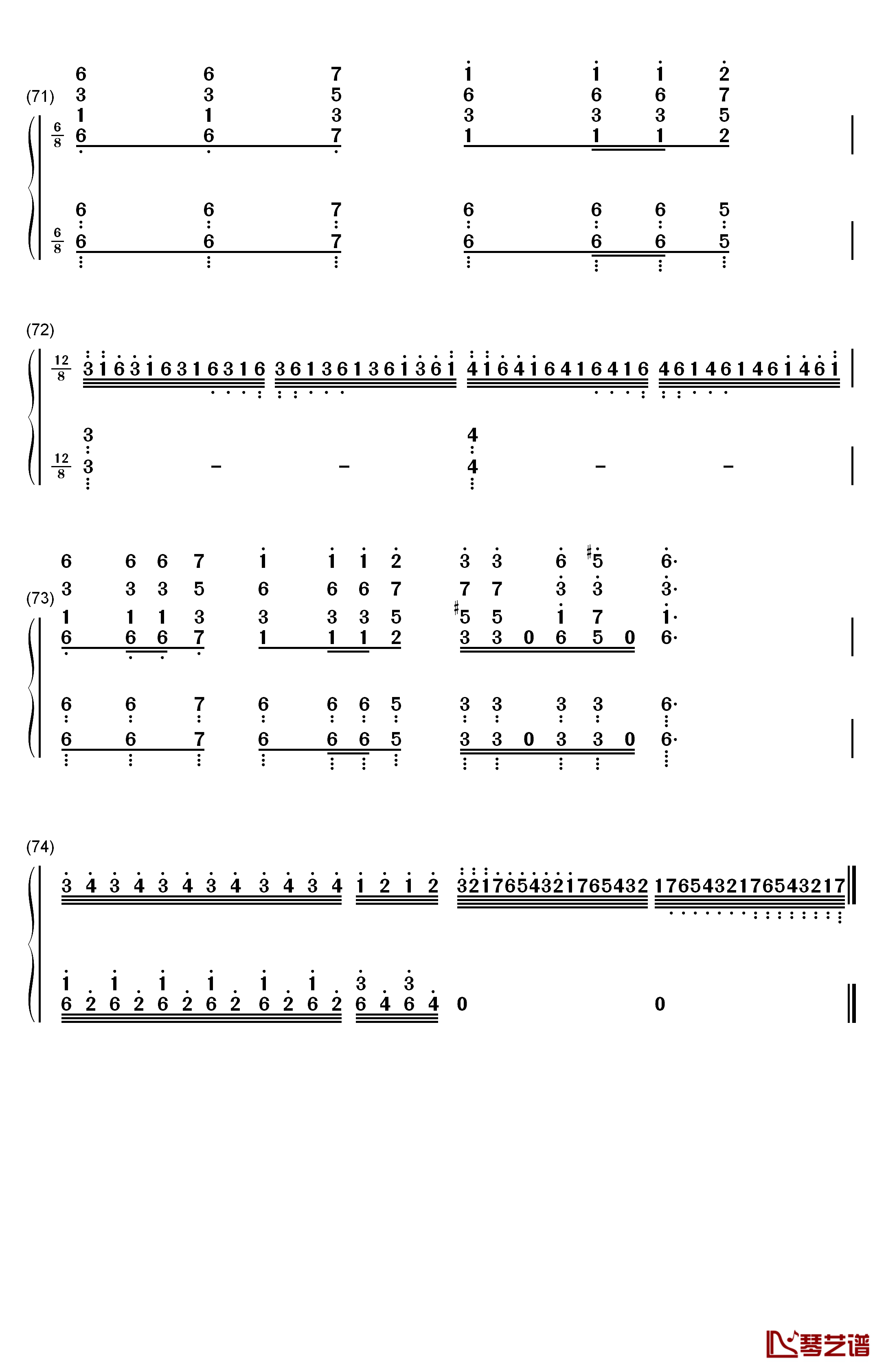 Hes a Pirate钢琴简谱-数字双手-Klaus Badelt Hans Zimmer9