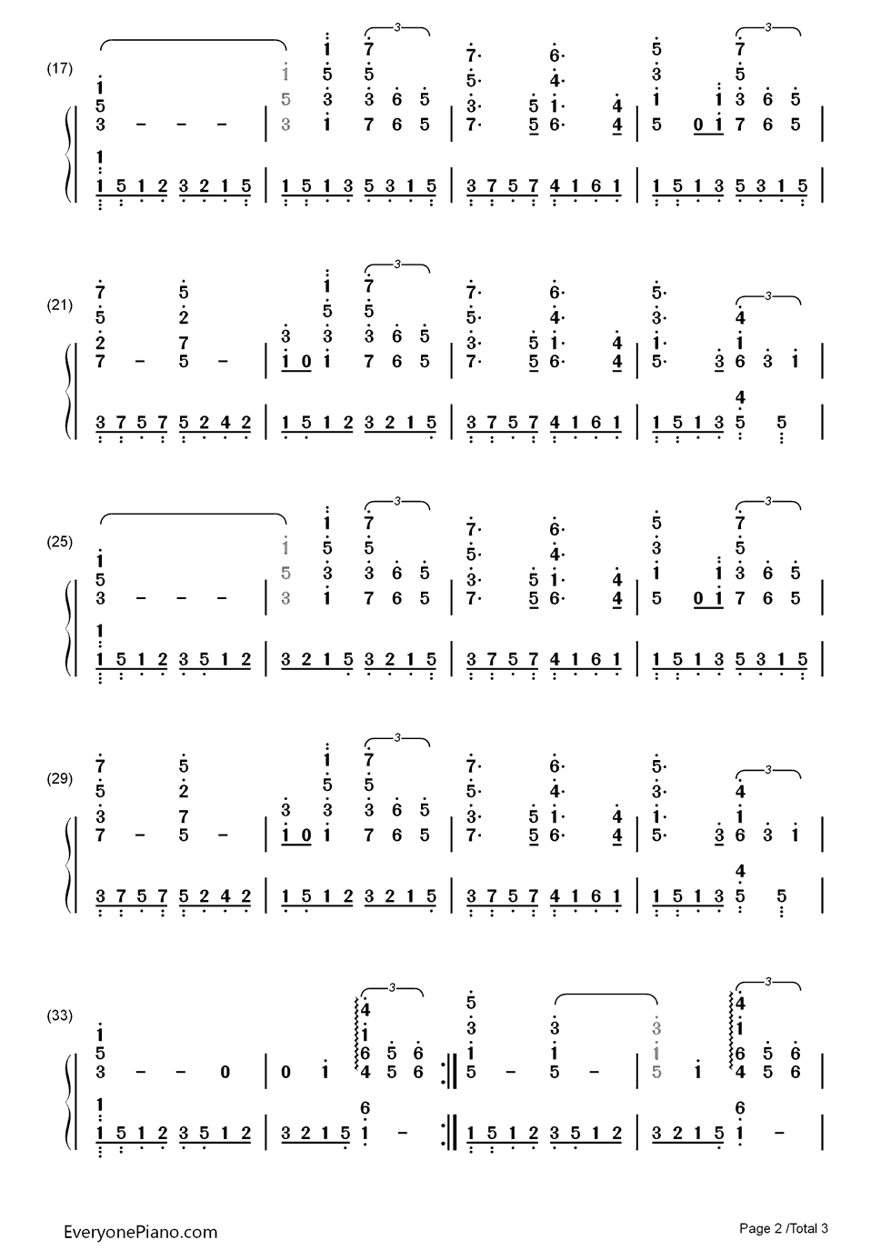 Chariots of Fire钢琴简谱-Vangelis演唱2