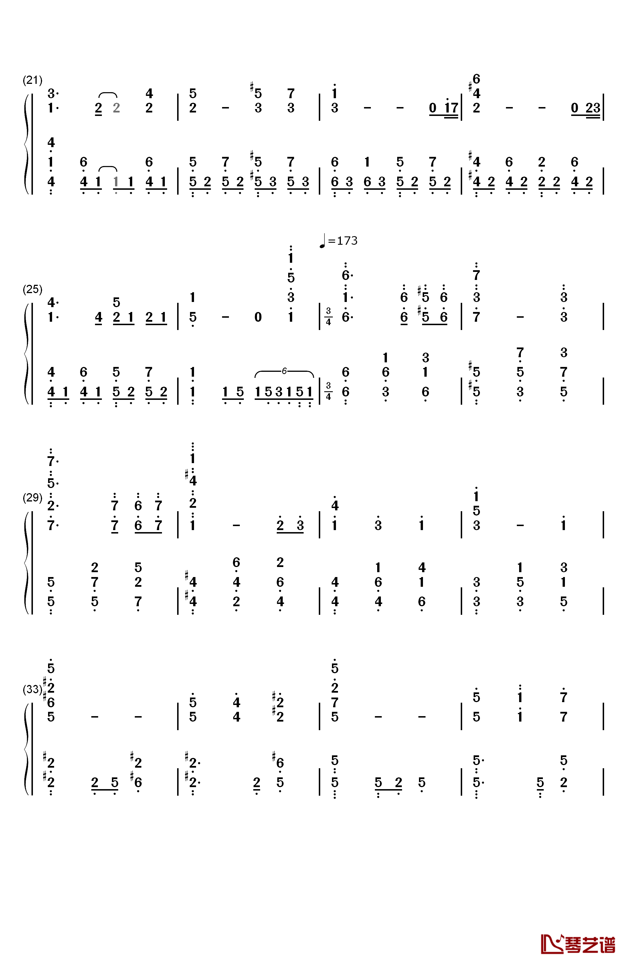 星のダイアローグ钢琴简谱-数字双手-Starlight九九组2