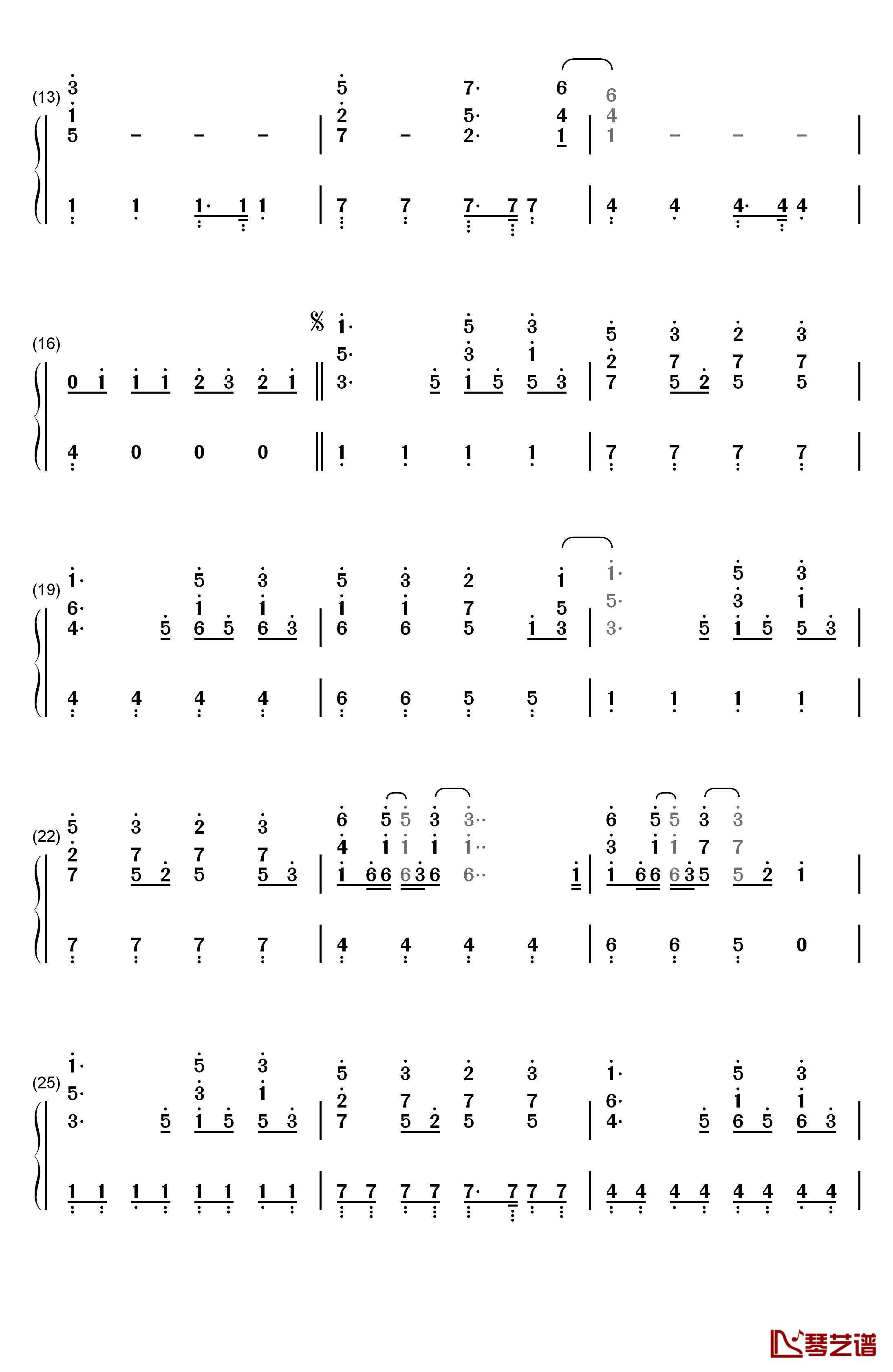 Love Somebody钢琴简谱-数字双手-Maroon52