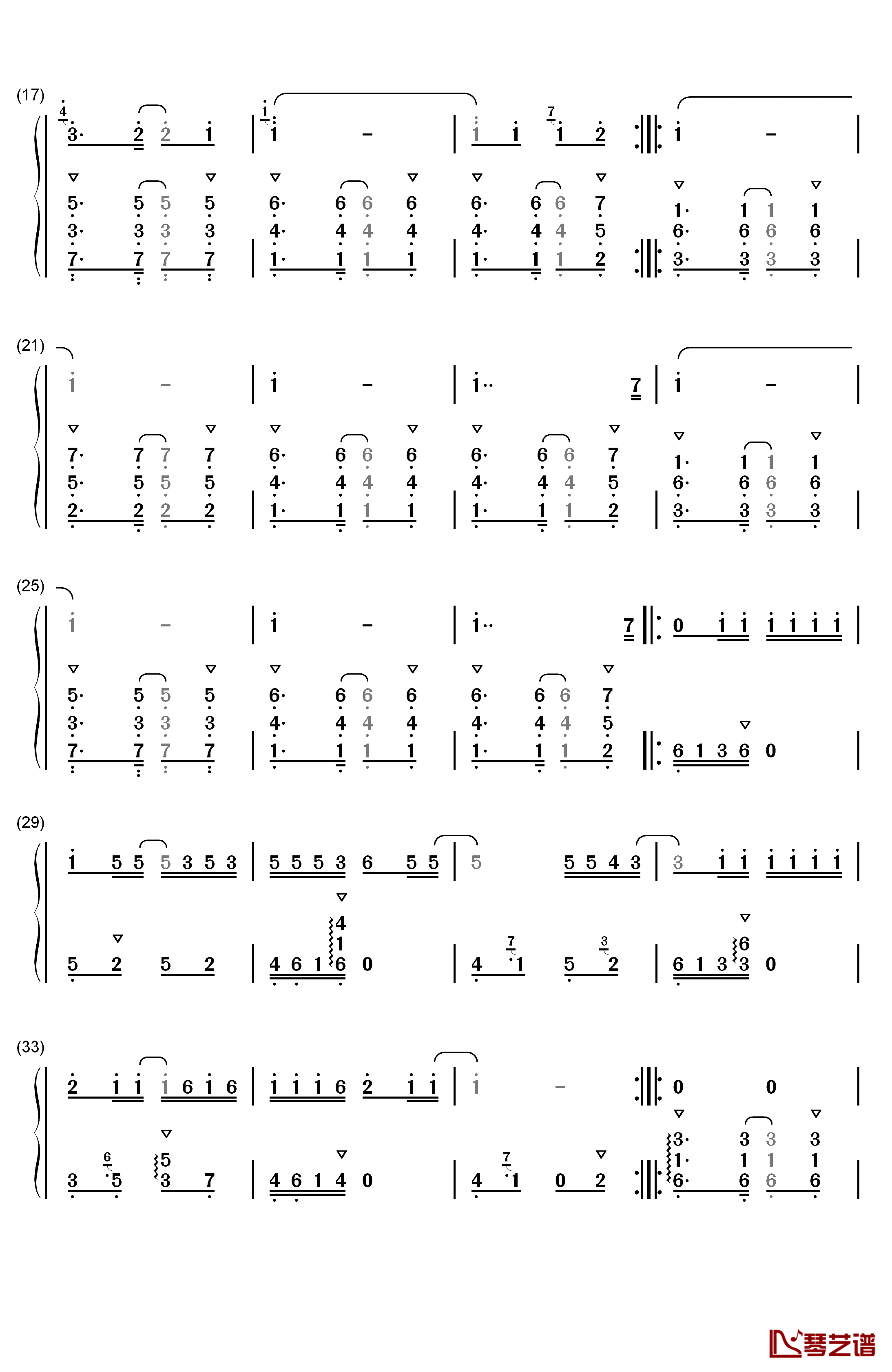 恋に恋して钢琴简谱-数字双手-仓木麻衣2