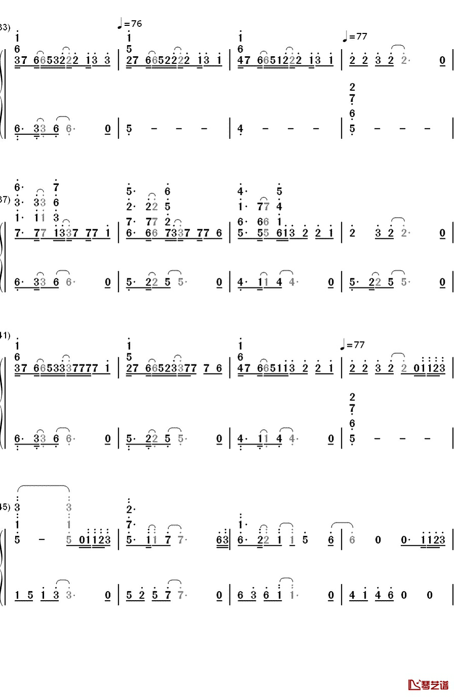 Nothing Like Us钢琴简谱-数字双手-Justin Bieber3