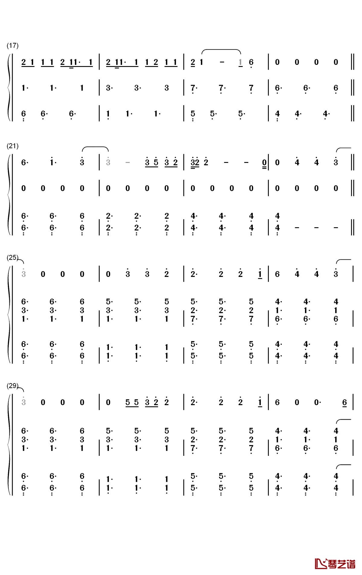 Dont Break Me钢琴简谱-数字双手-Montaigne2