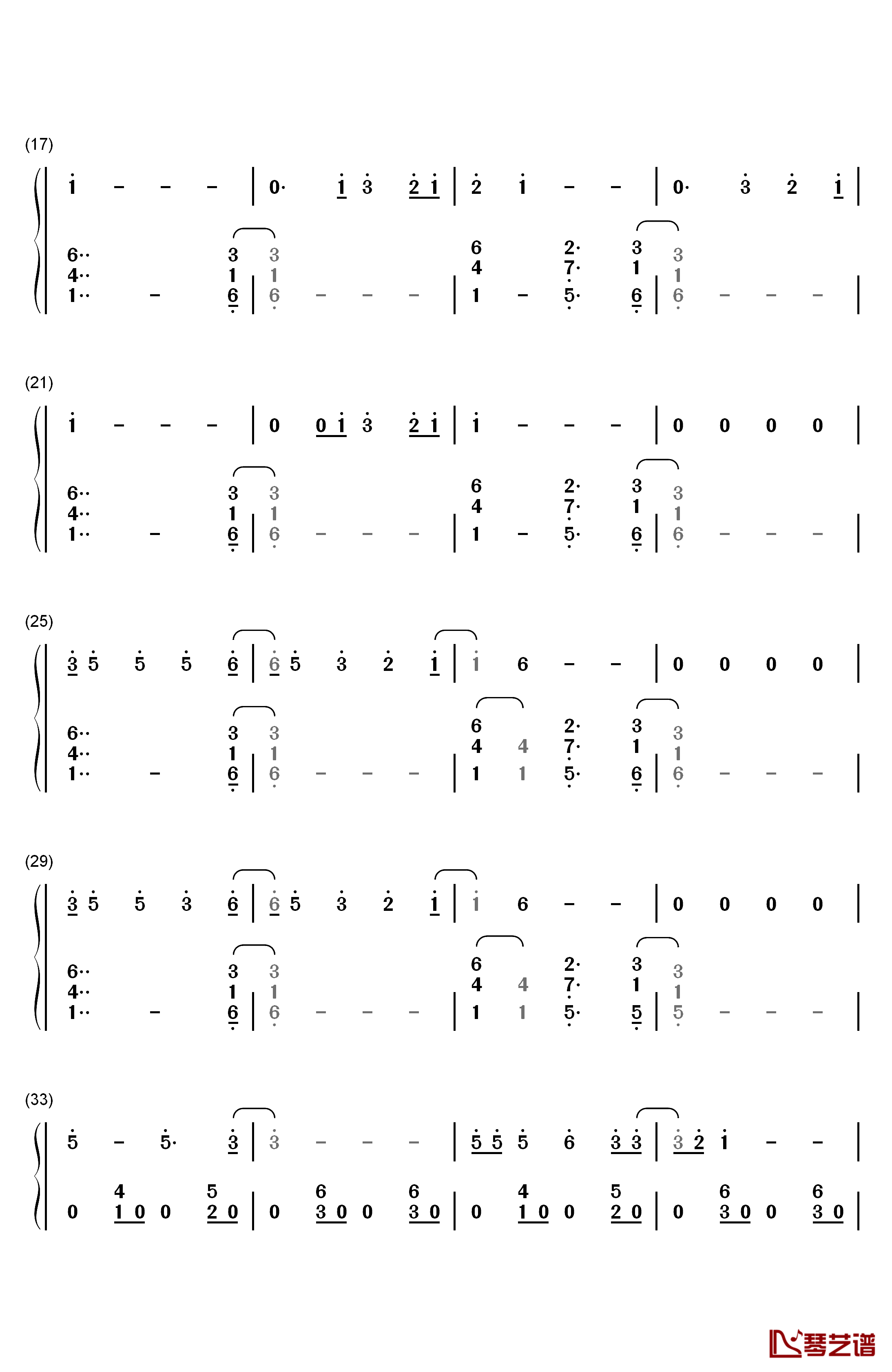 Write On Me钢琴简谱-数字双手-Fifth Harmony2