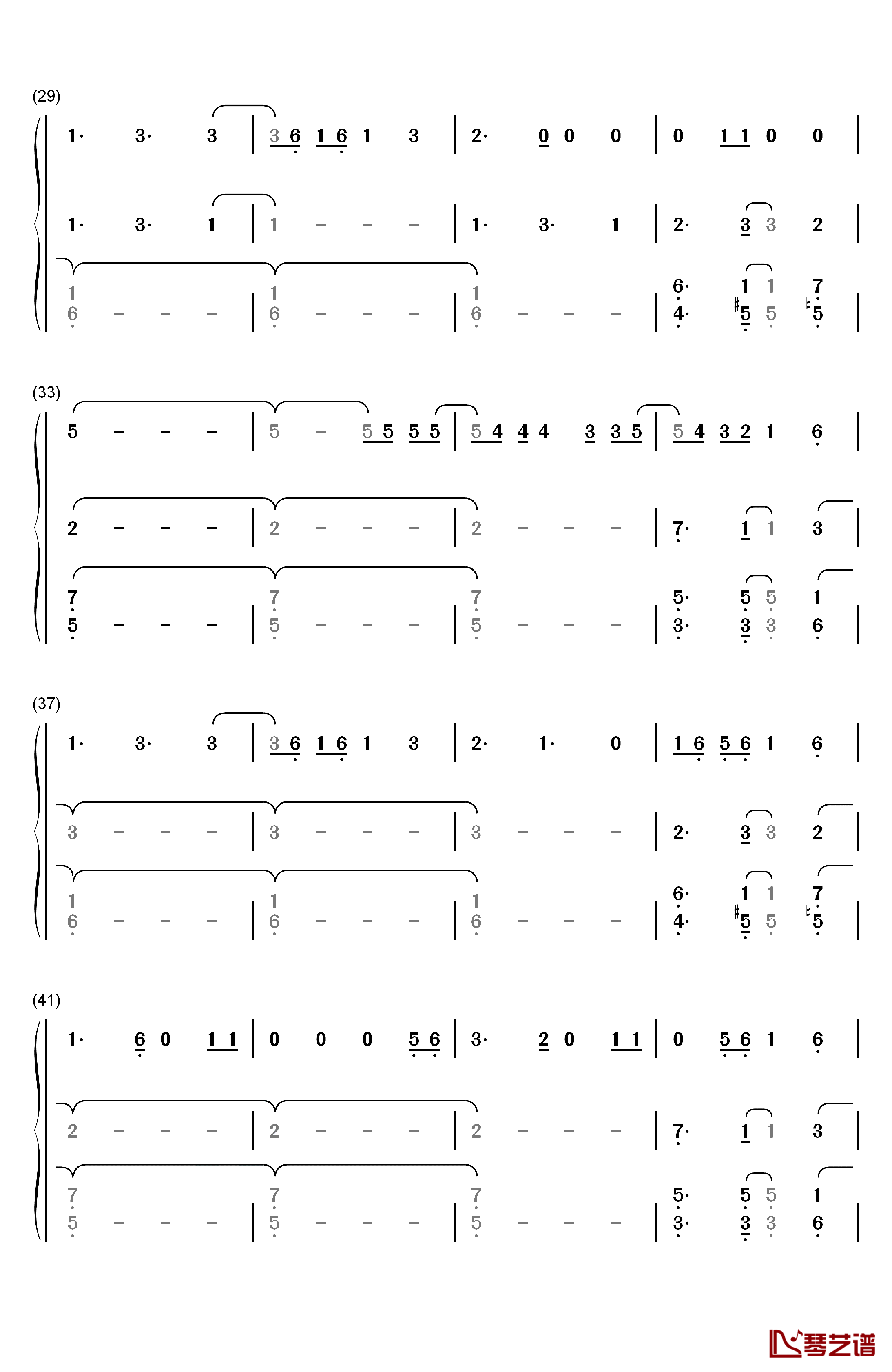 Boo'd Up钢琴简谱-数字双手-Ella Mai3