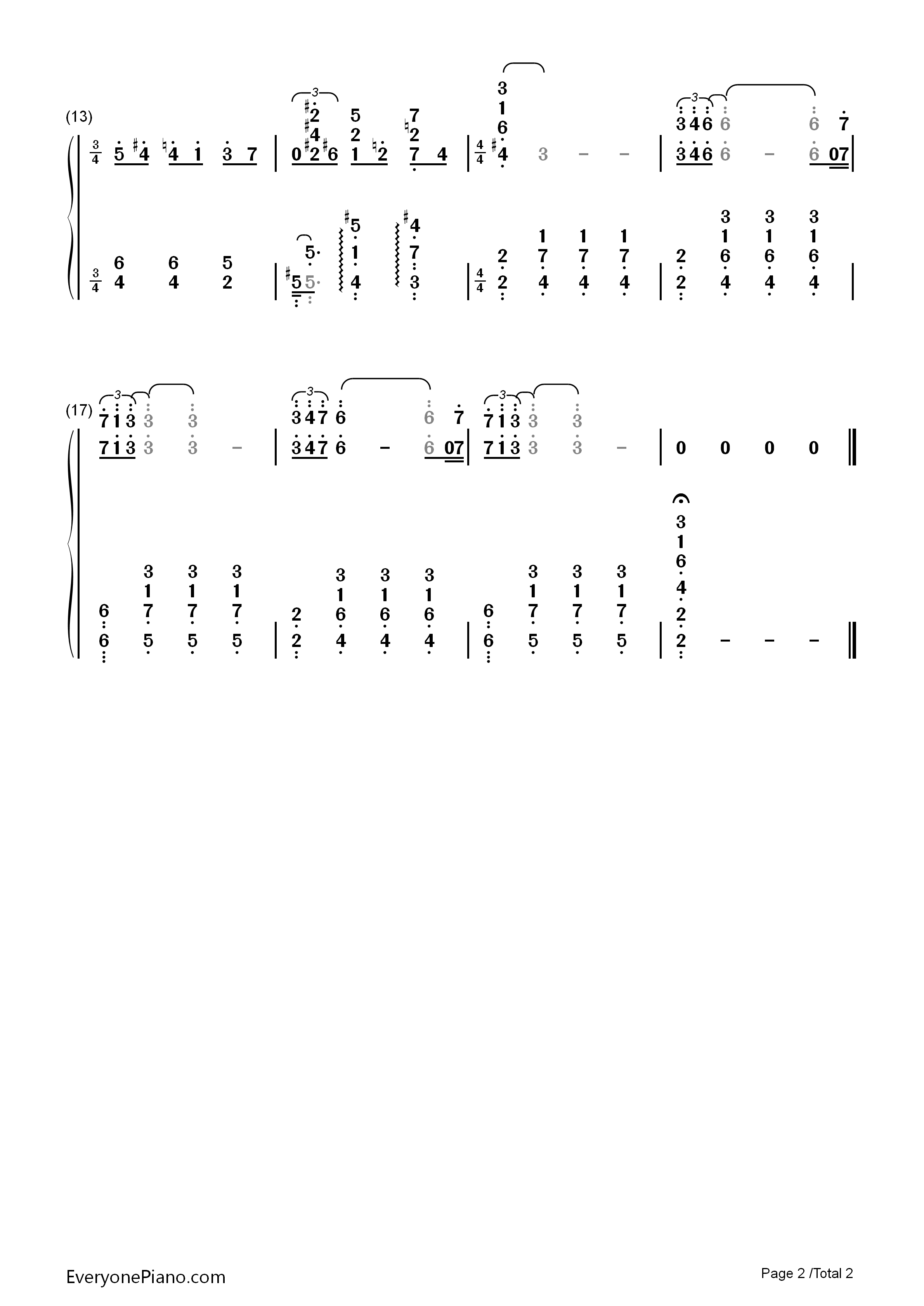 Before Long钢琴简谱-坂本龙一演唱2