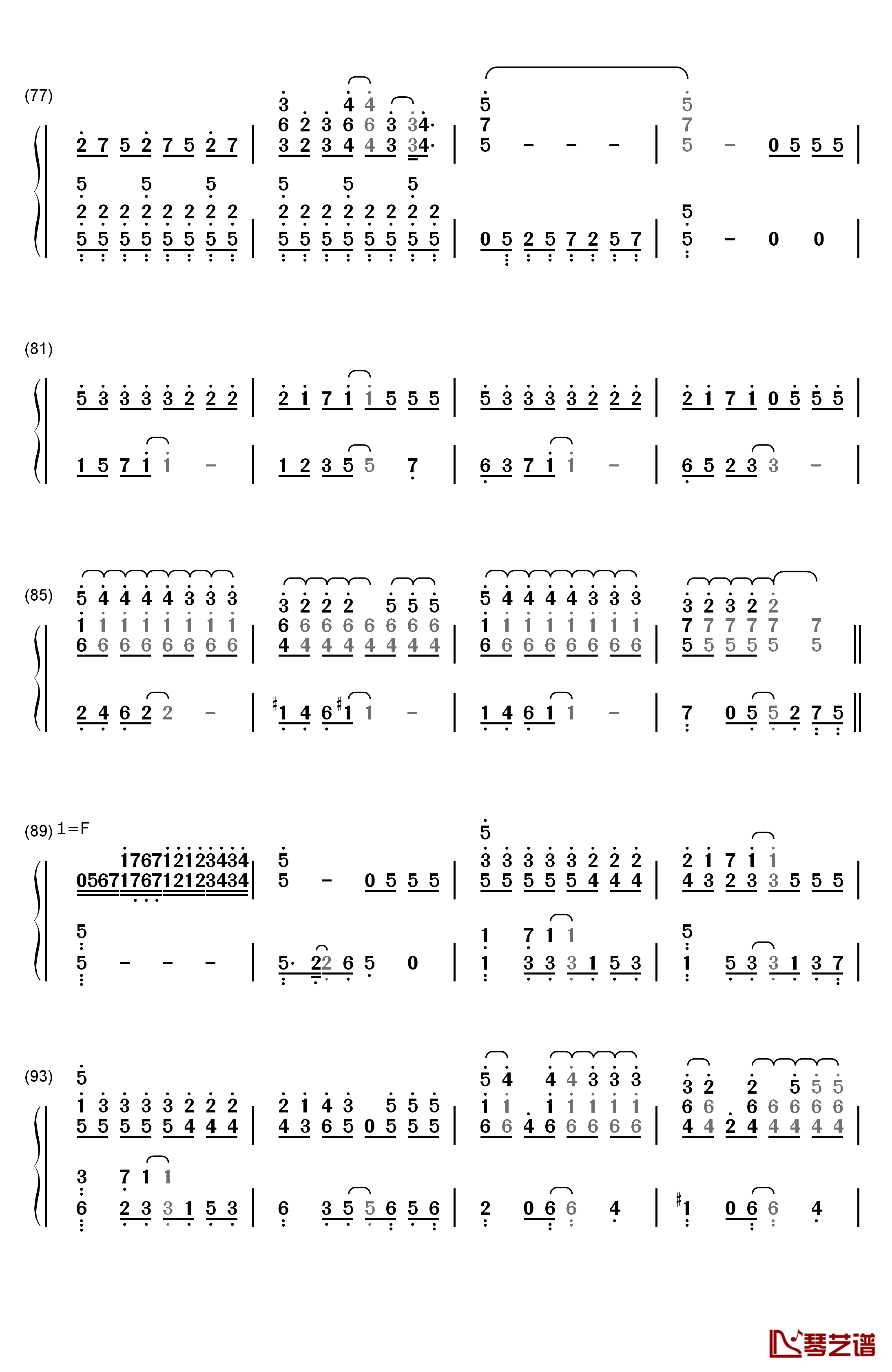 今、話したい誰かがいる钢琴简谱-数字双手-乃木坂465