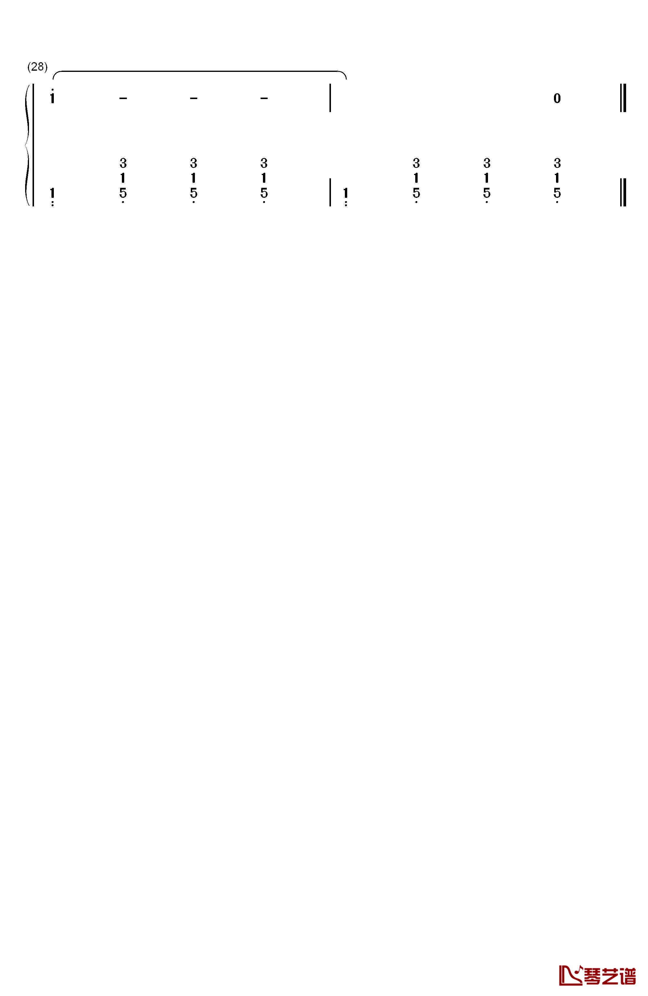 至少还有你钢琴简谱-数字双手-林忆莲3