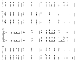 Serve the Lord with Gladness钢琴简谱-数字双手-B. B. McKinney