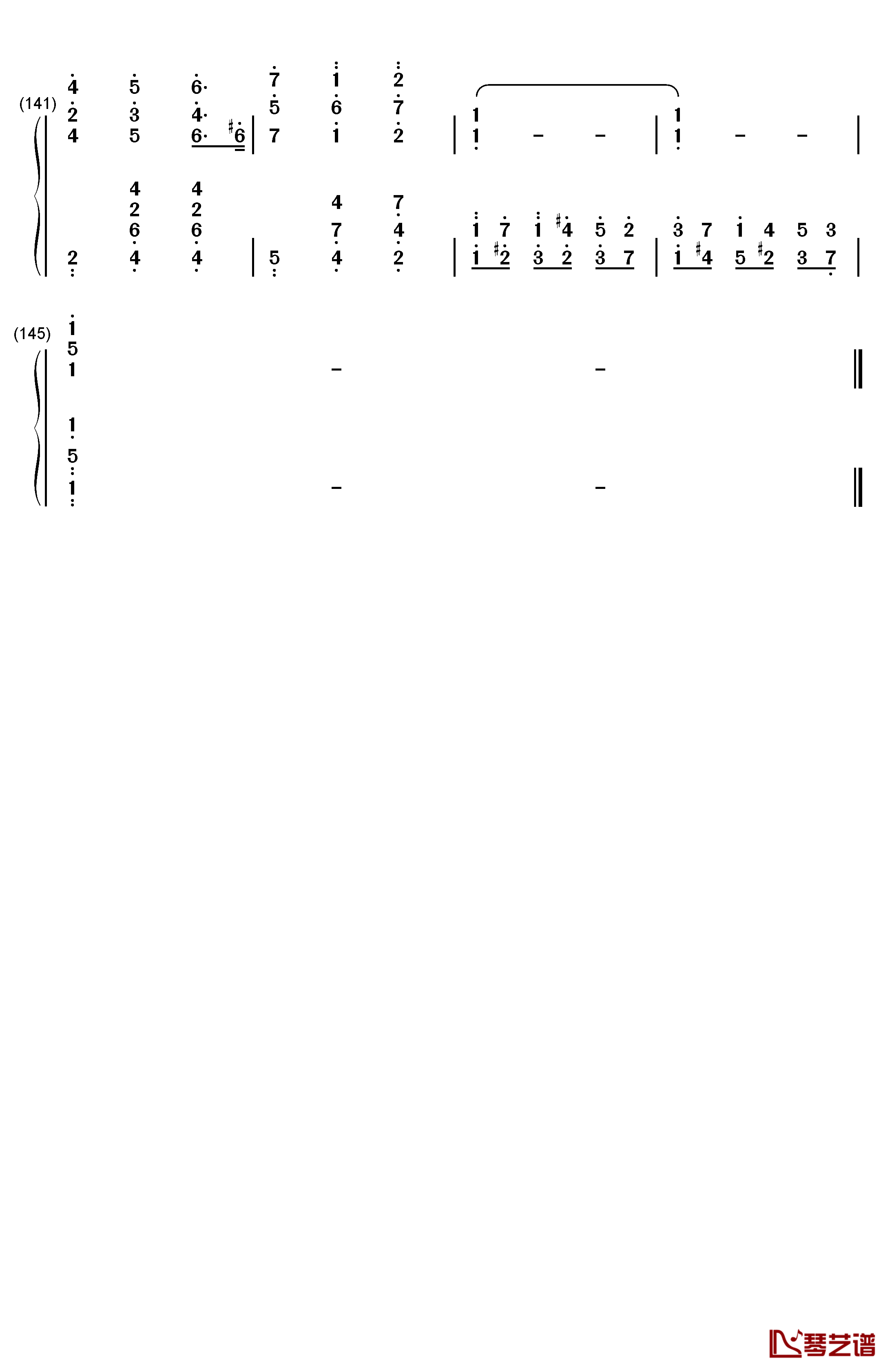 Magic Waltz钢琴简谱-数字双手-Amedeo Tommasi8