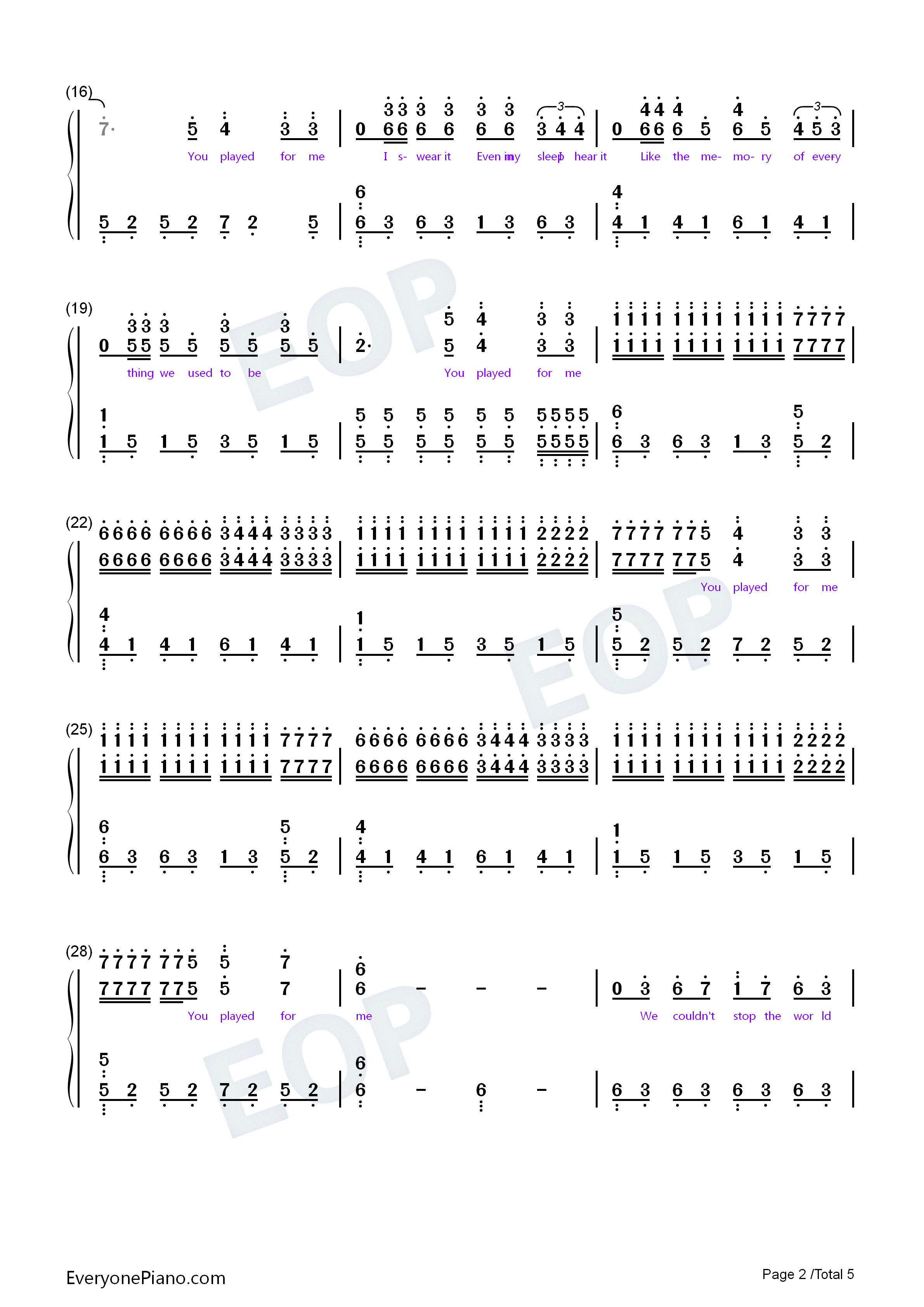 Play钢琴简谱-K-391 Alan Walker Tungevaag Mangoo演唱2