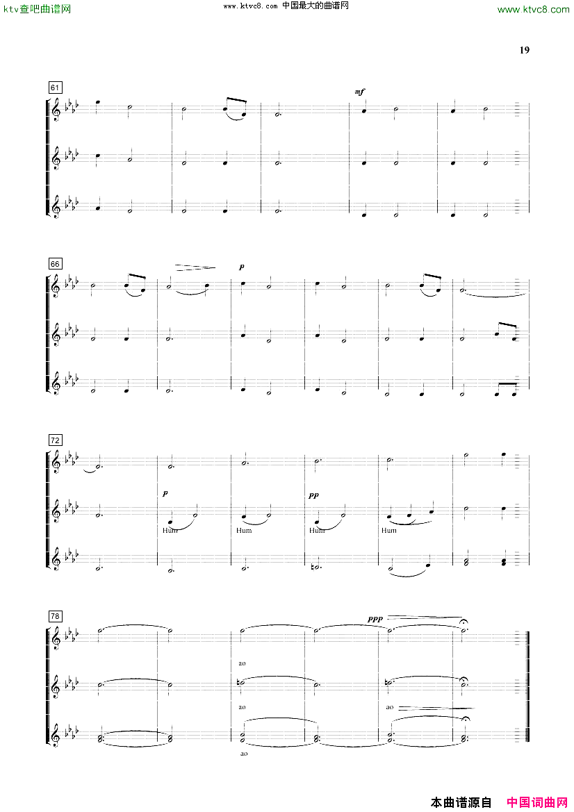 童声合唱-景颇童谣简谱1