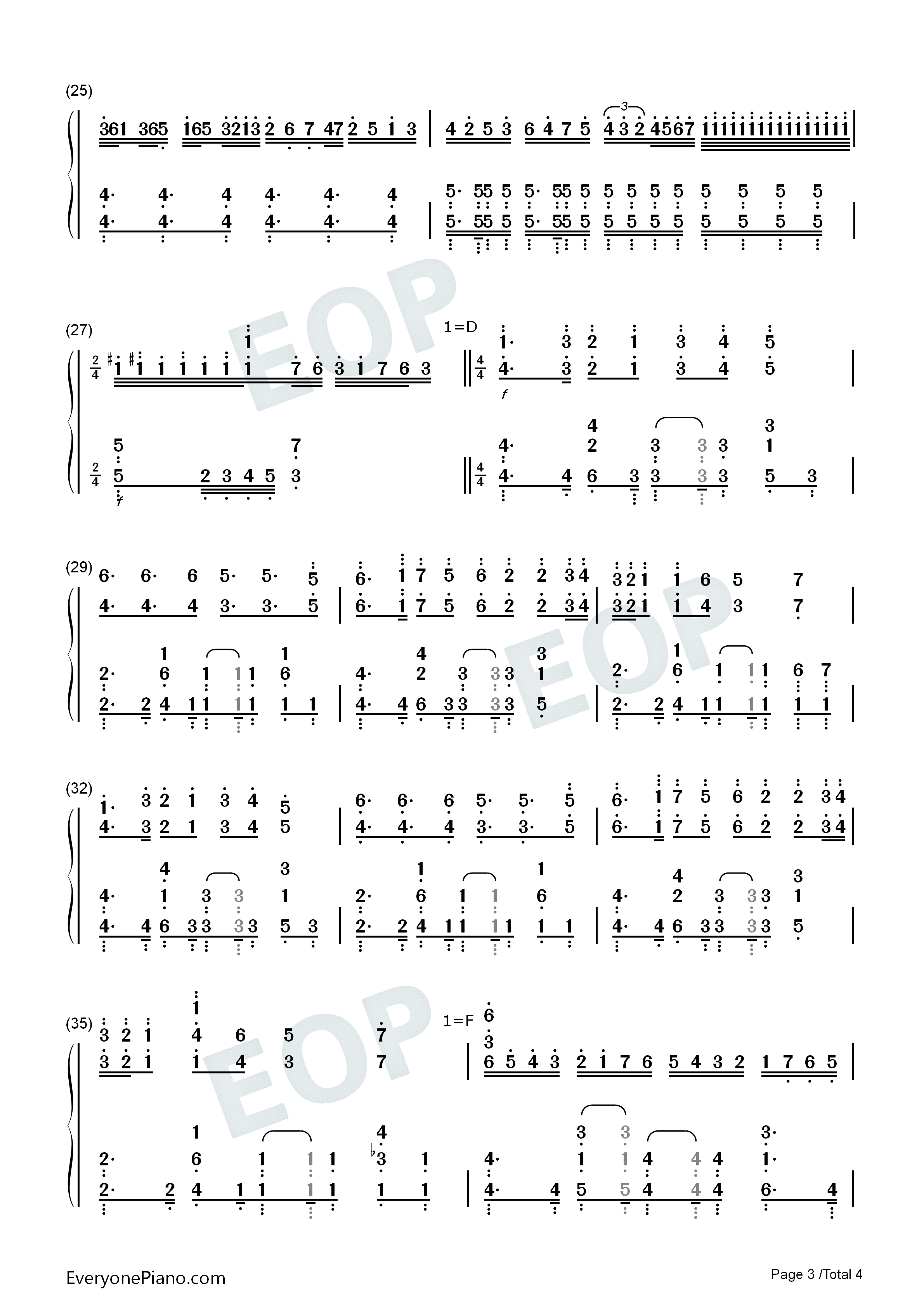 Surasthana Fantasia钢琴简谱-陈致逸 HOYO-MiX演唱3