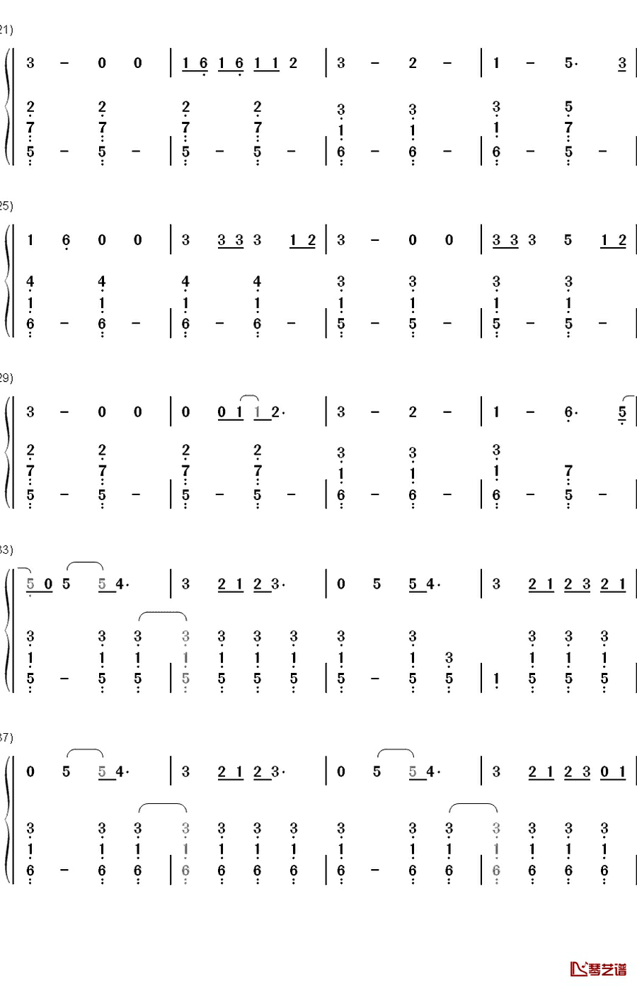 Alone Together钢琴简谱-数字双手-Fall Out Boy2