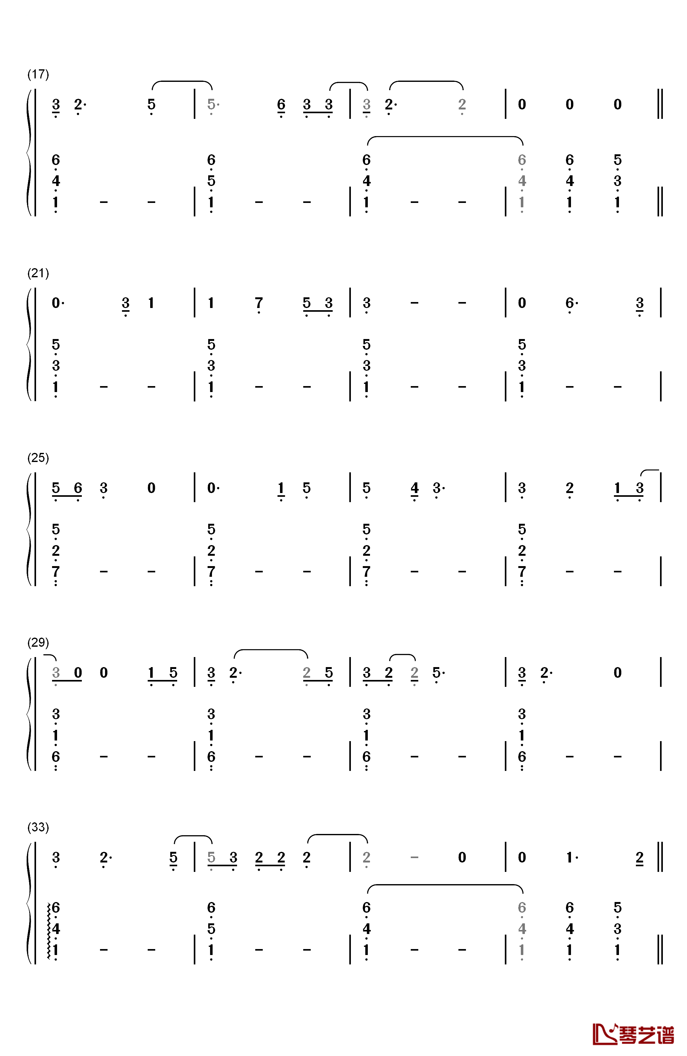 She Used To Be Mine钢琴简谱-数字双手-Sara Bareilles2