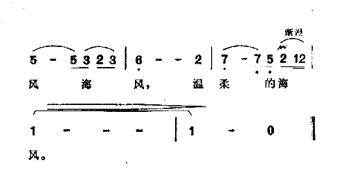 海风阿海风简谱1