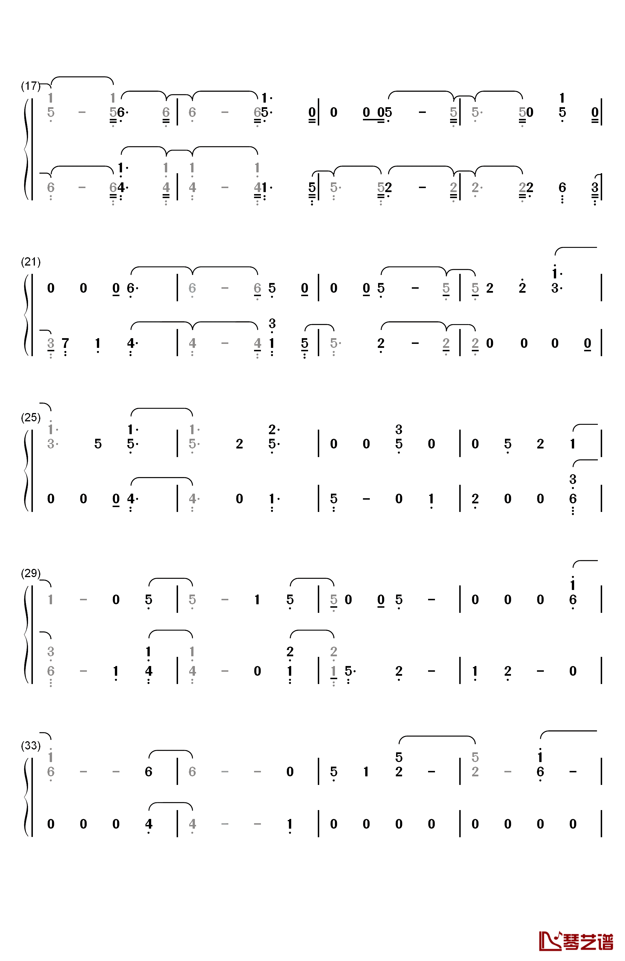 Back to You钢琴简谱-数字双手-Selena Gomez2