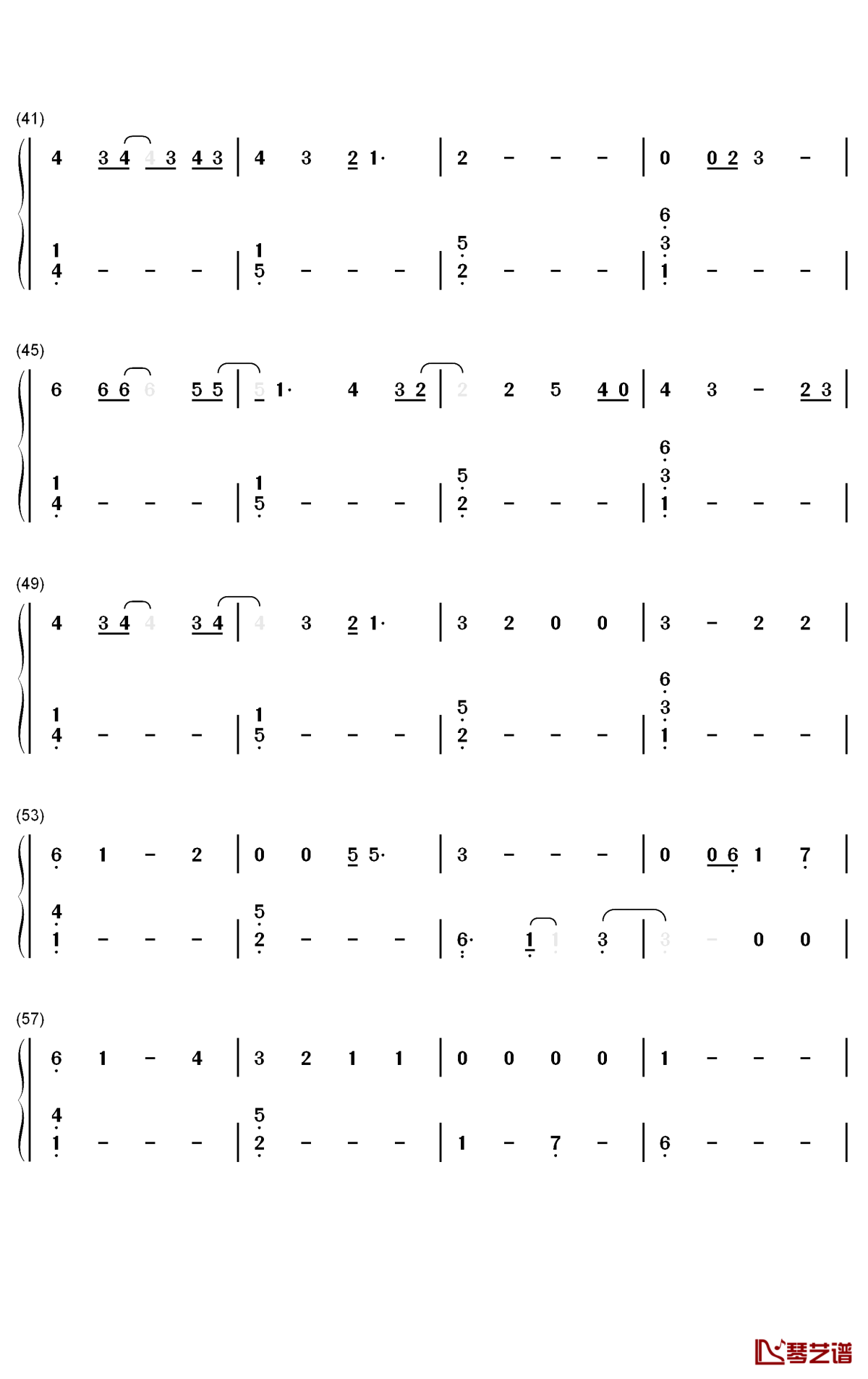 More Hearts Than Mine钢琴简谱-数字双手-Ingrid Andress3