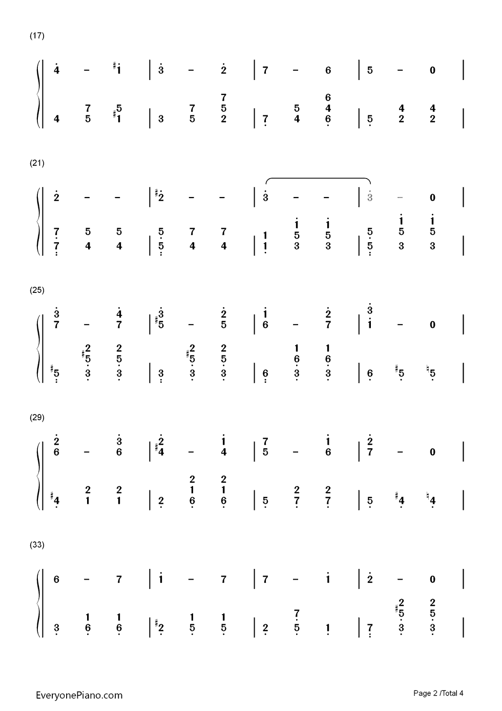 Let Me Call You Sweetheart钢琴简谱-数字双手-Leo Friedman2