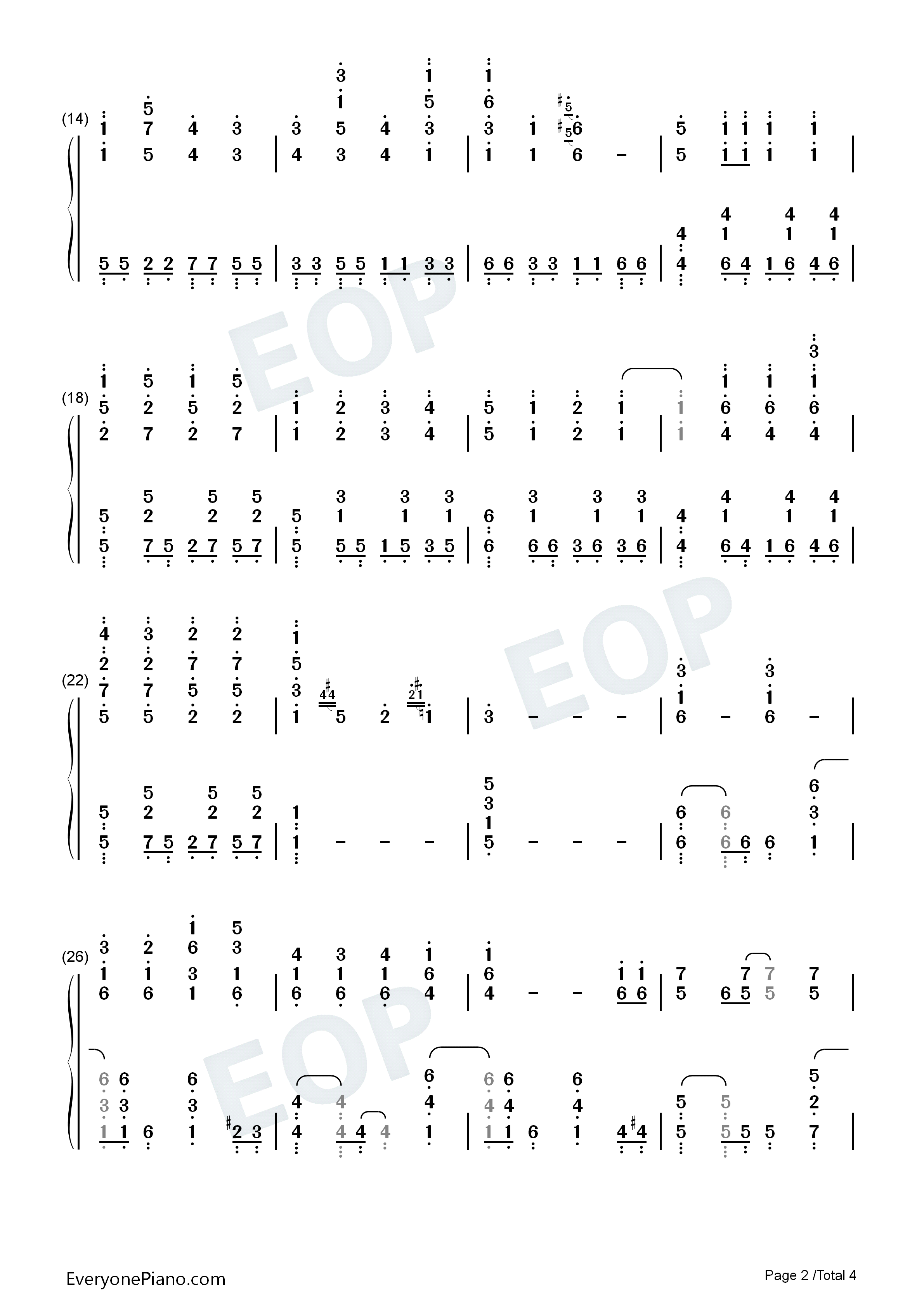 記憶の箱舟钢琴简谱-伊东歌词太郎演唱2