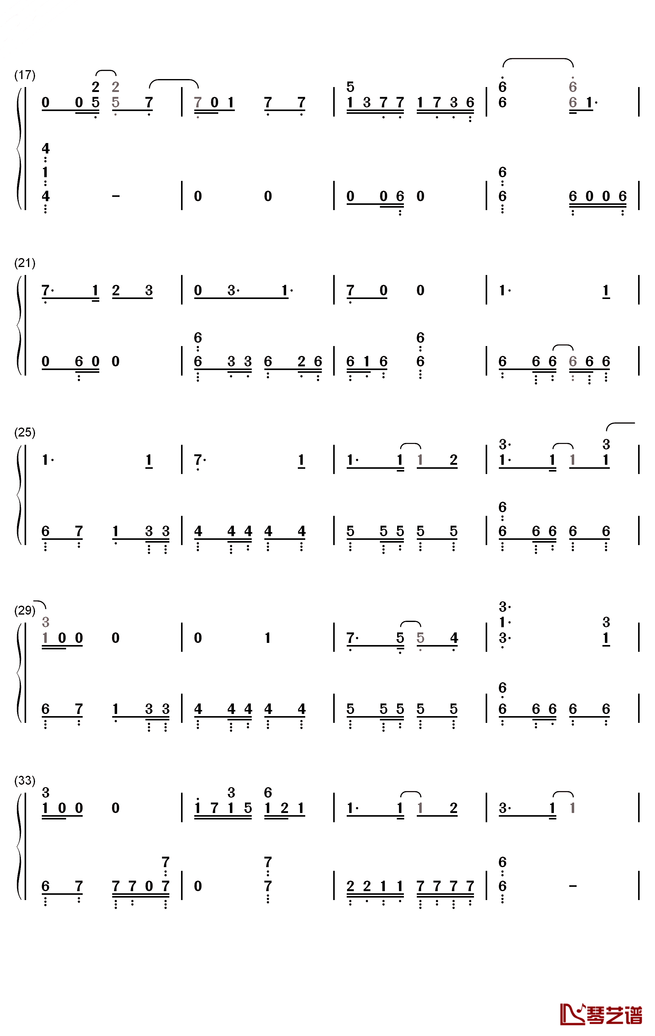 Fantastic Magic钢琴简谱-数字双手-TK from 凛として时雨2