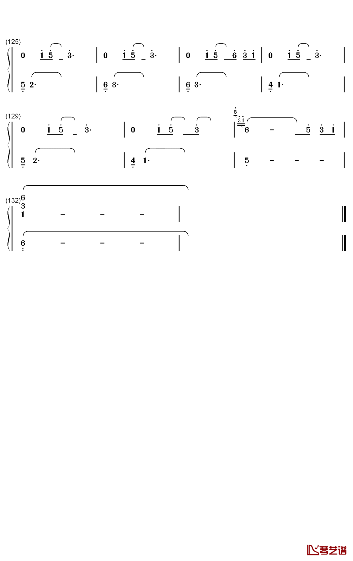 遇萤钢琴简谱-数字双手-CRITTY6