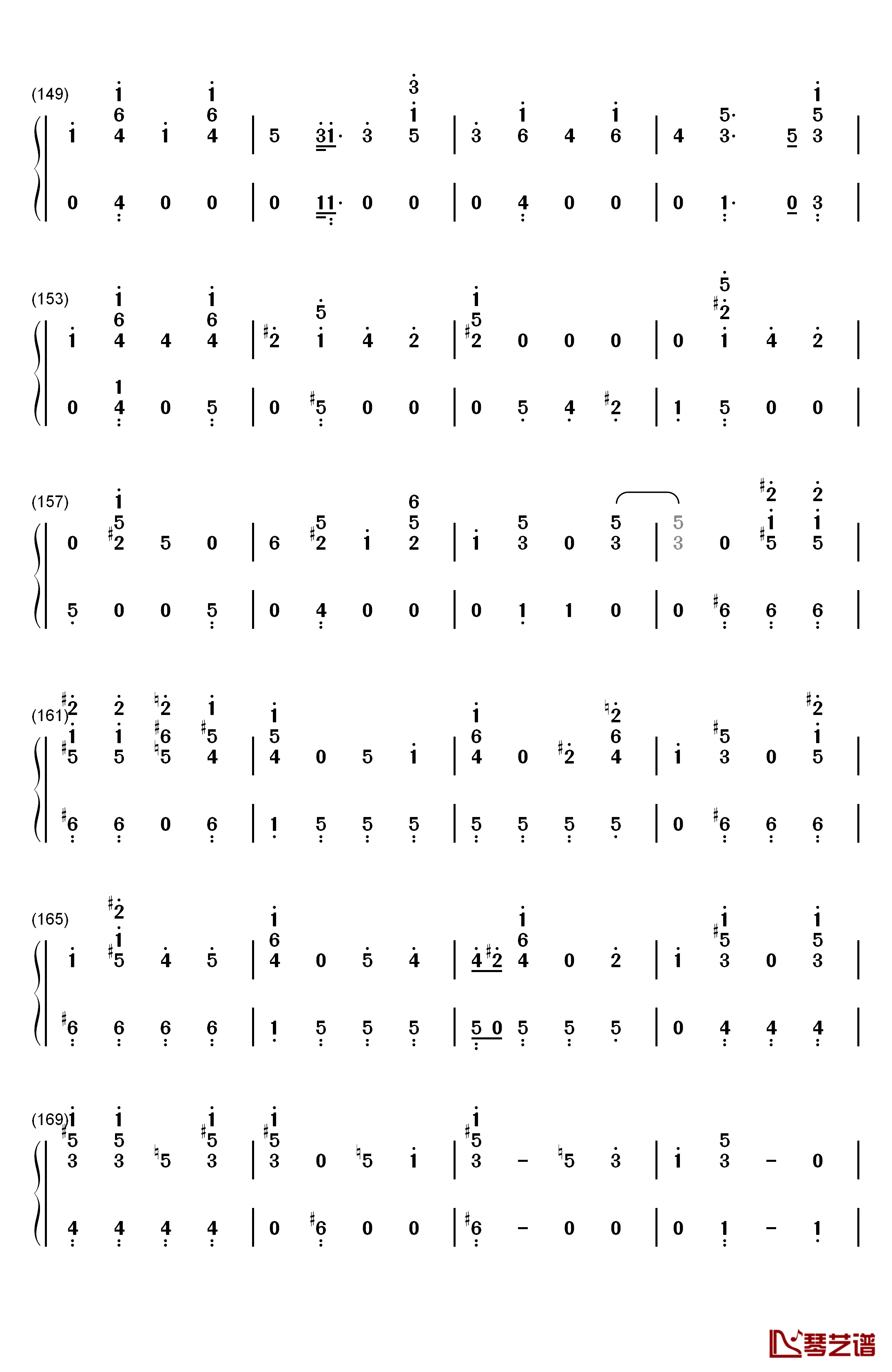 I Don't Know钢琴简谱-数字双手-Paul McCartney8