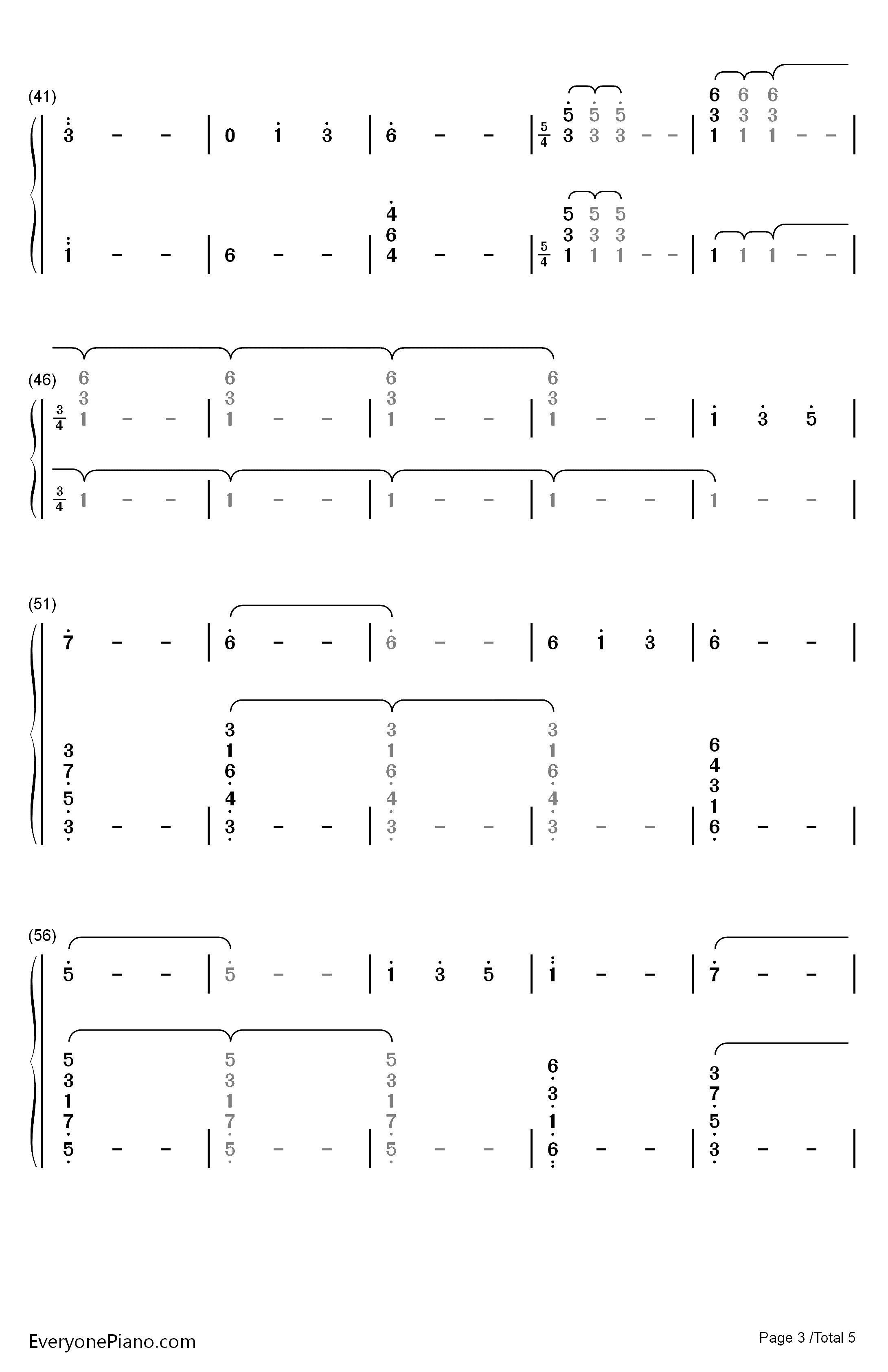 Eleven钢琴简谱-数字双手-Michael Stein Kyle Dixon3