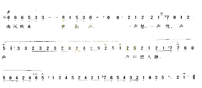 倚门望简谱1