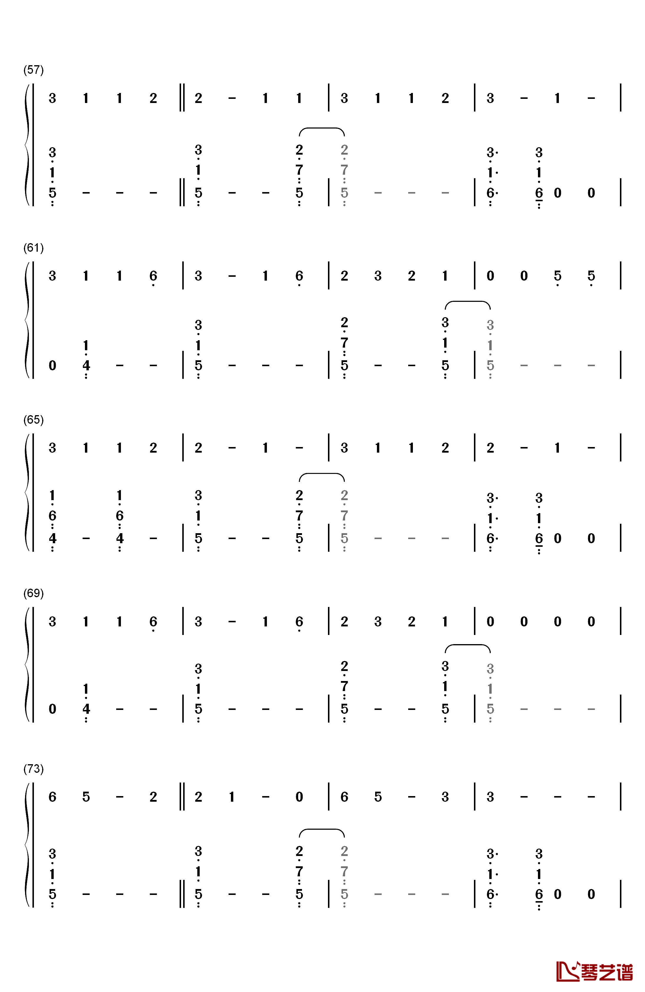 Body Like a Back Road钢琴简谱-数字双手-Sam Hunt4