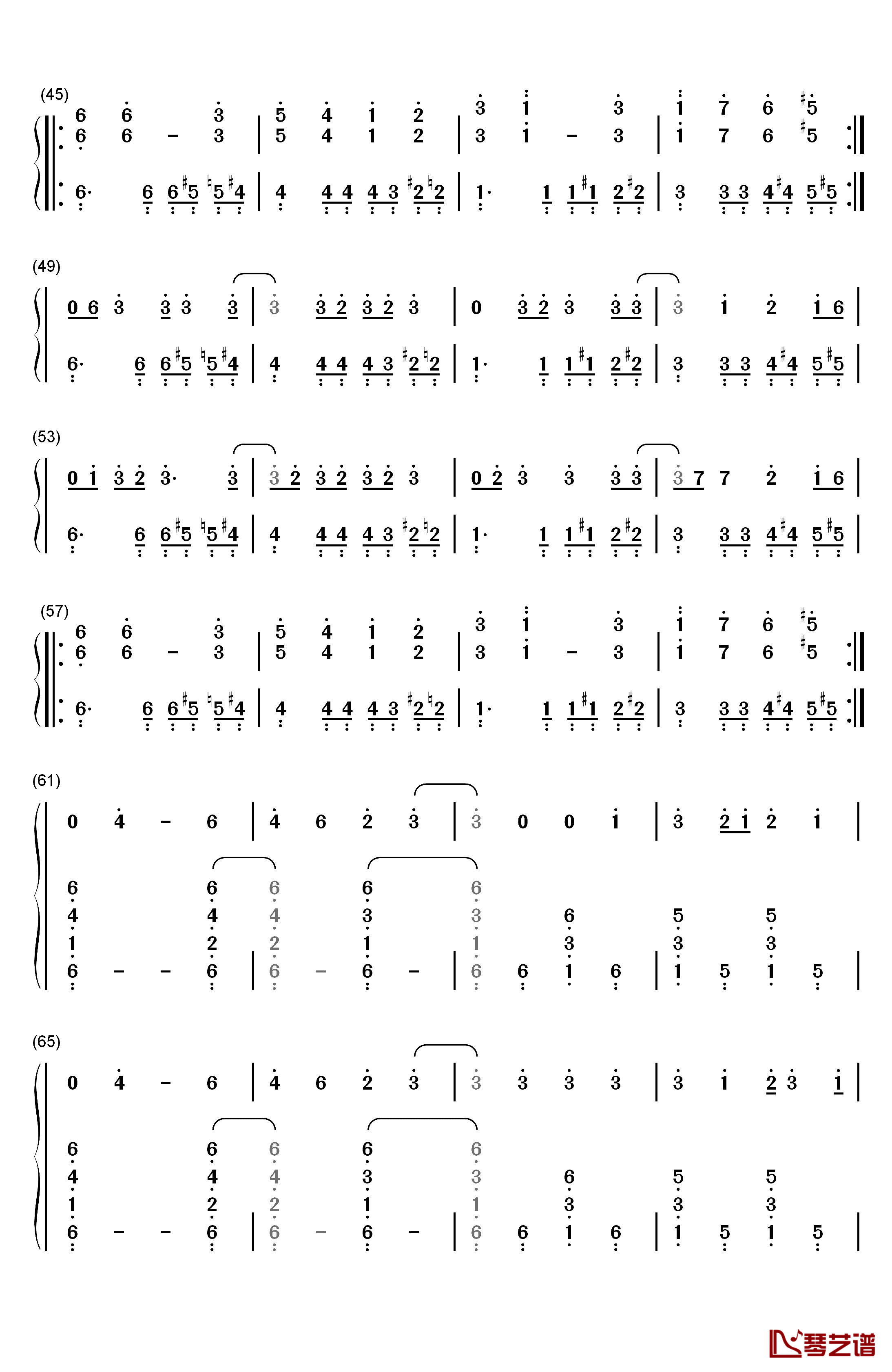 Thought Contagion钢琴简谱-数字双手-Muse3