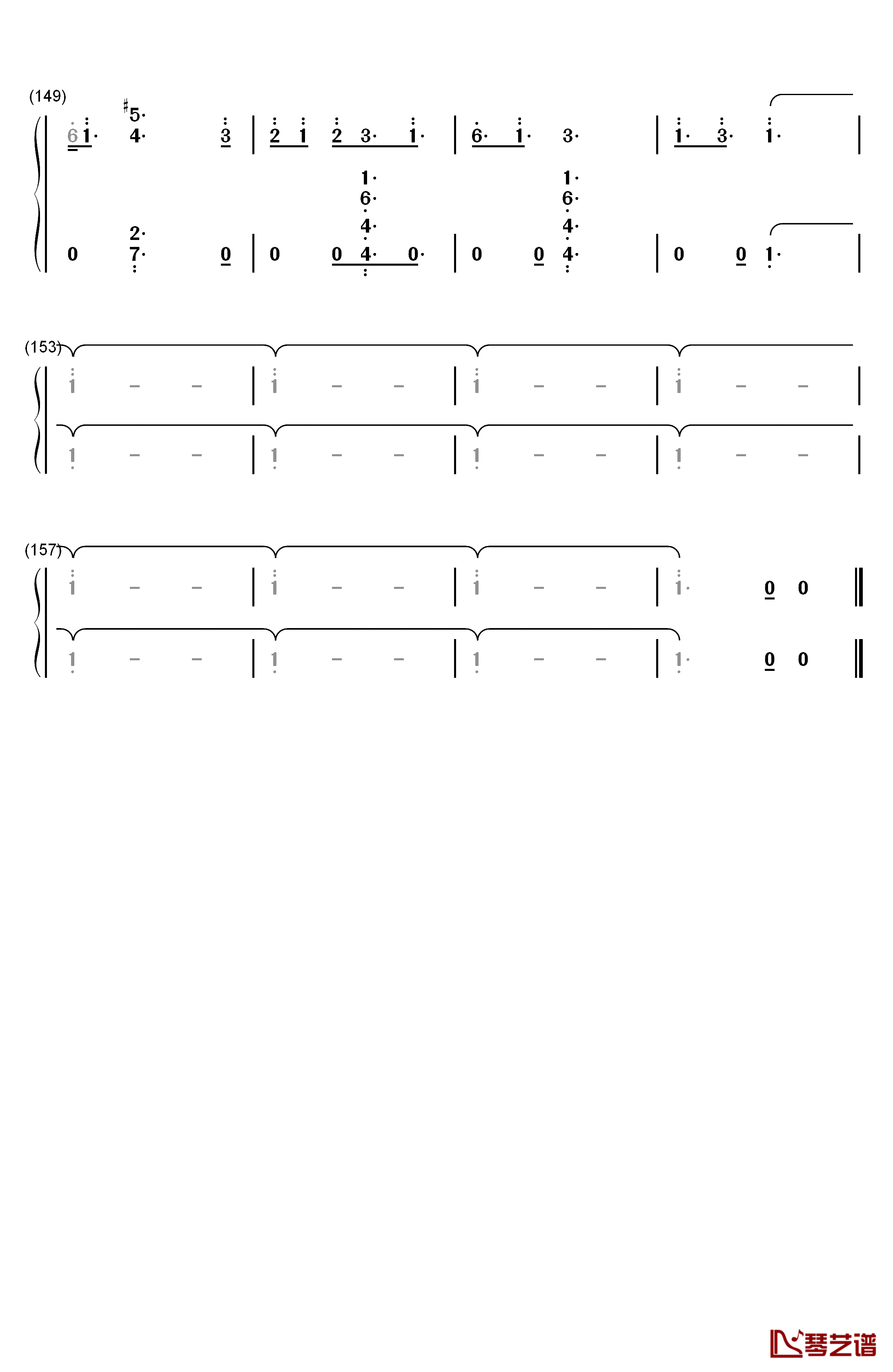 Hard To Love钢琴简谱-数字双手-Calvin Harris9