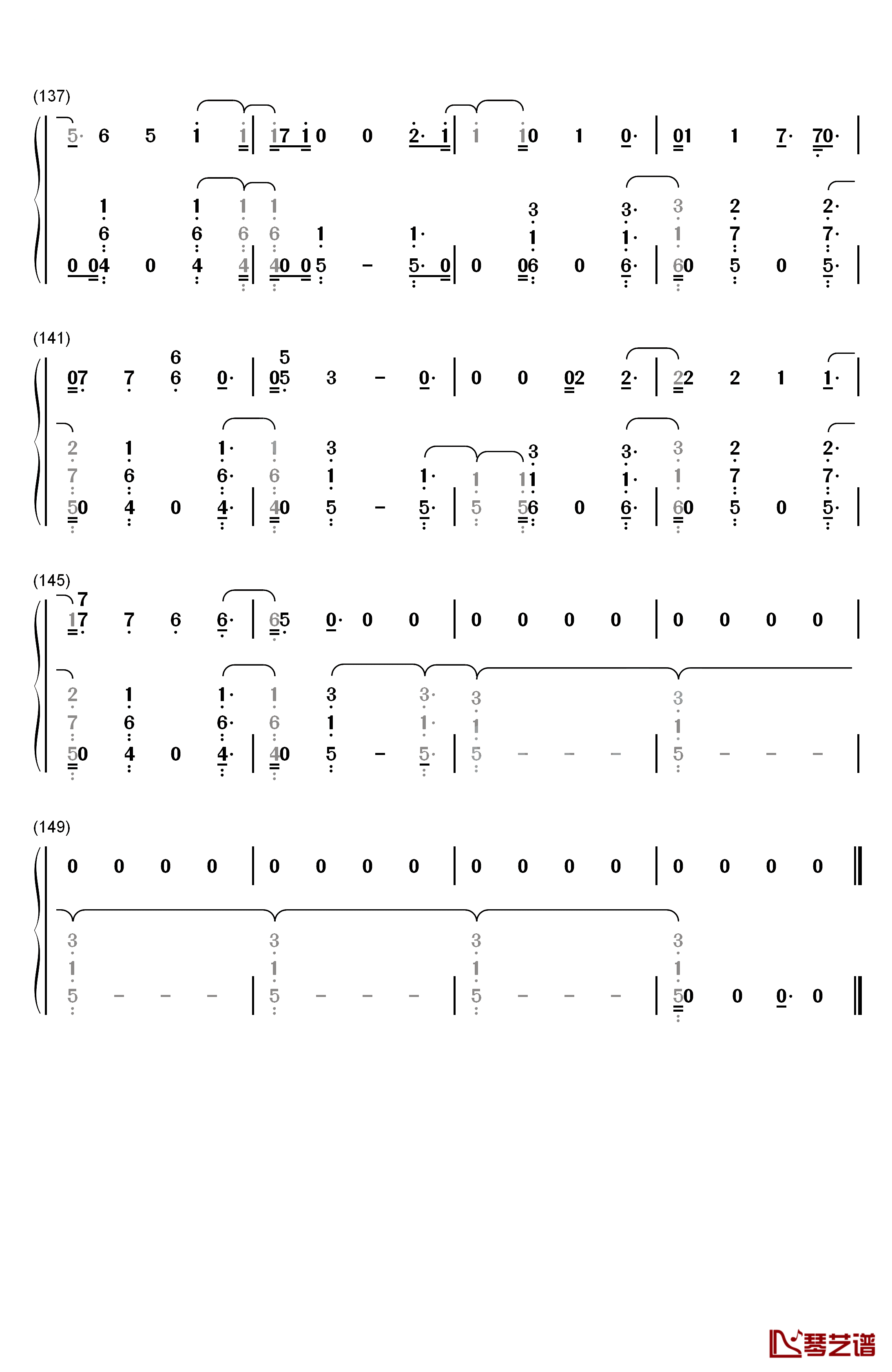 Reckless Love钢琴简谱-数字双手-Cory Asbury8