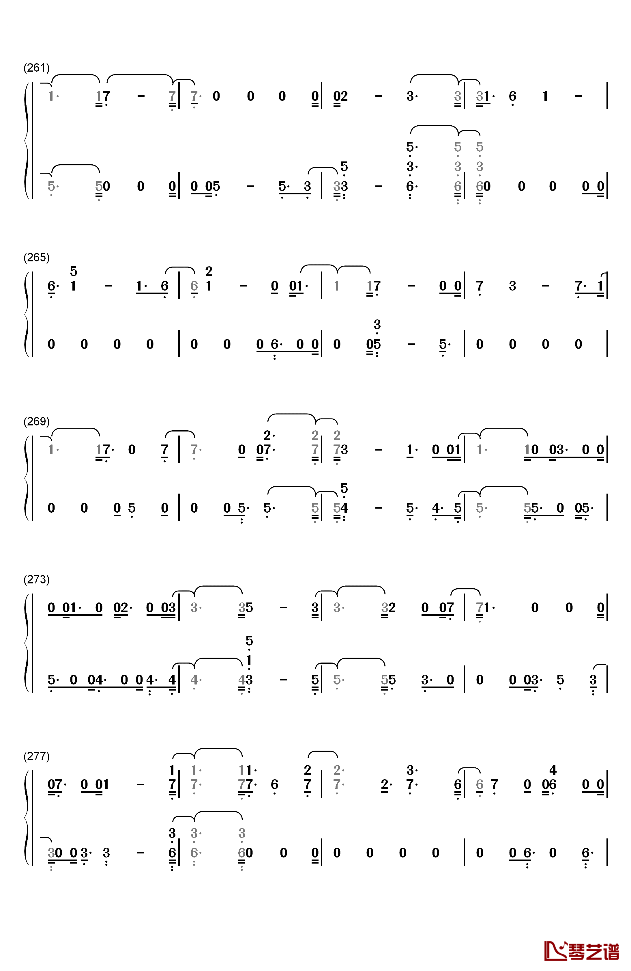 Crystal Snow钢琴简谱-数字双手-防弹少年团14