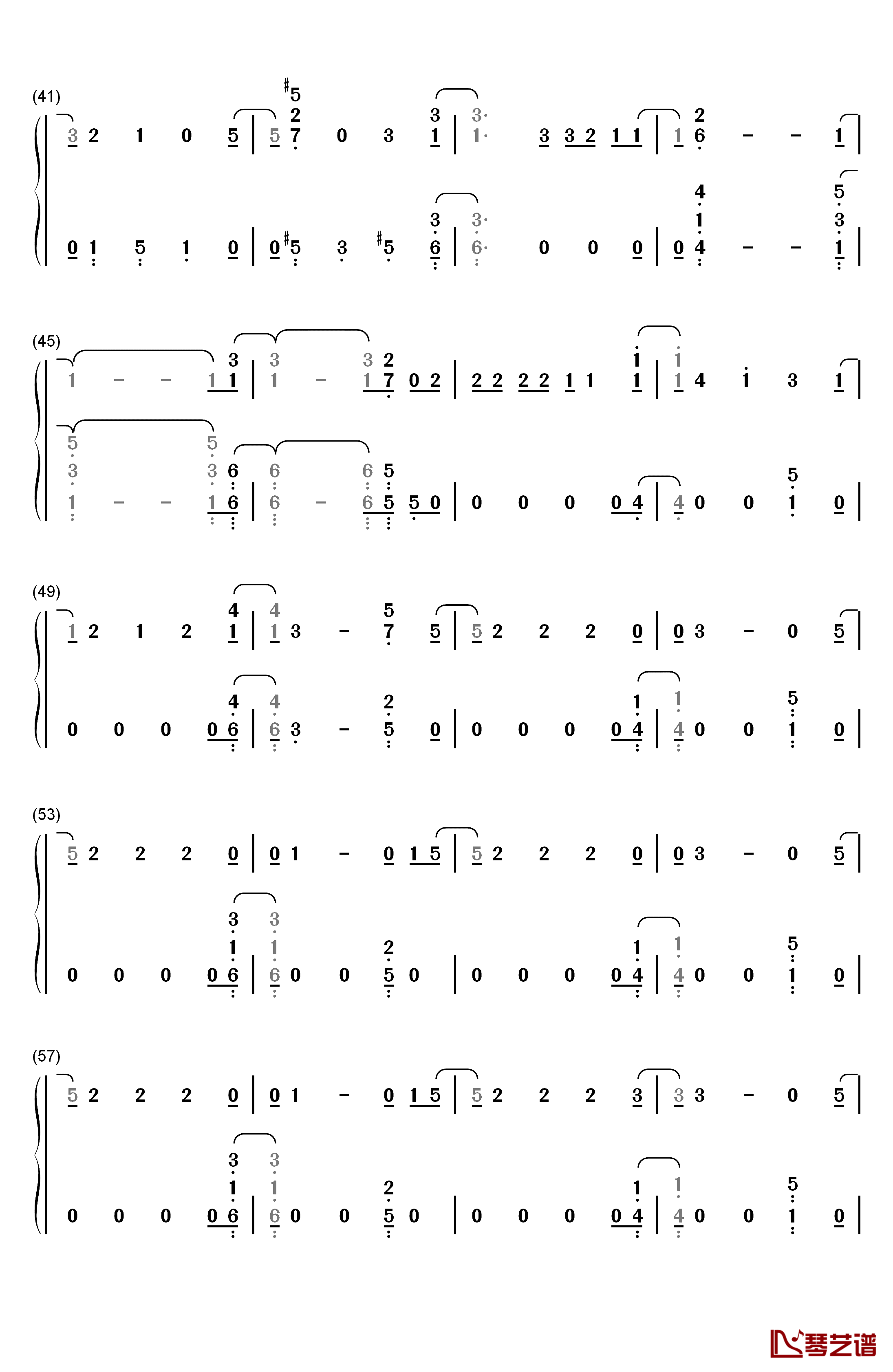 Marry Me钢琴简谱-数字双手-Thomas Rhett3