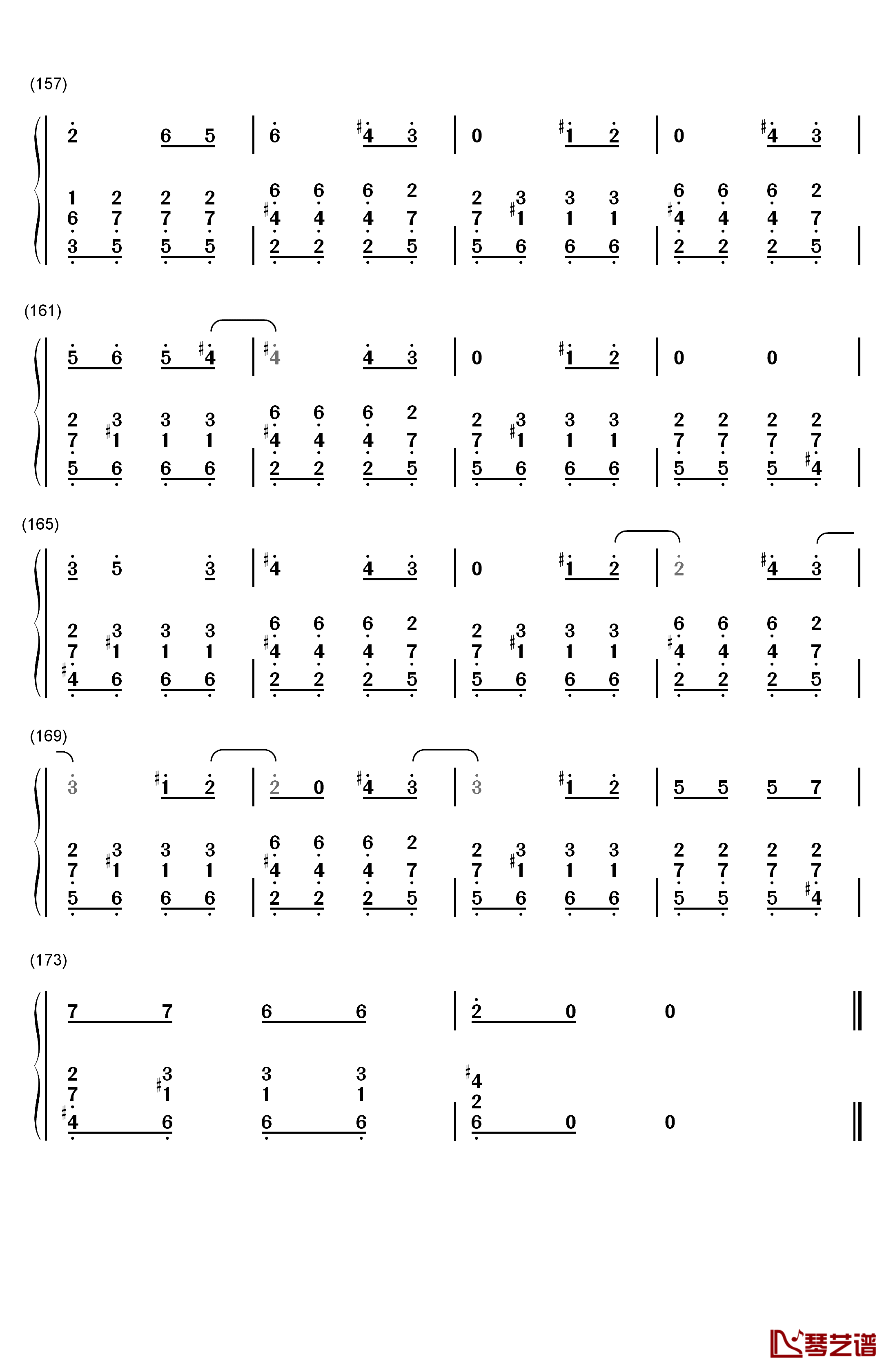 Youngblood钢琴简谱-数字双手-Green Day9