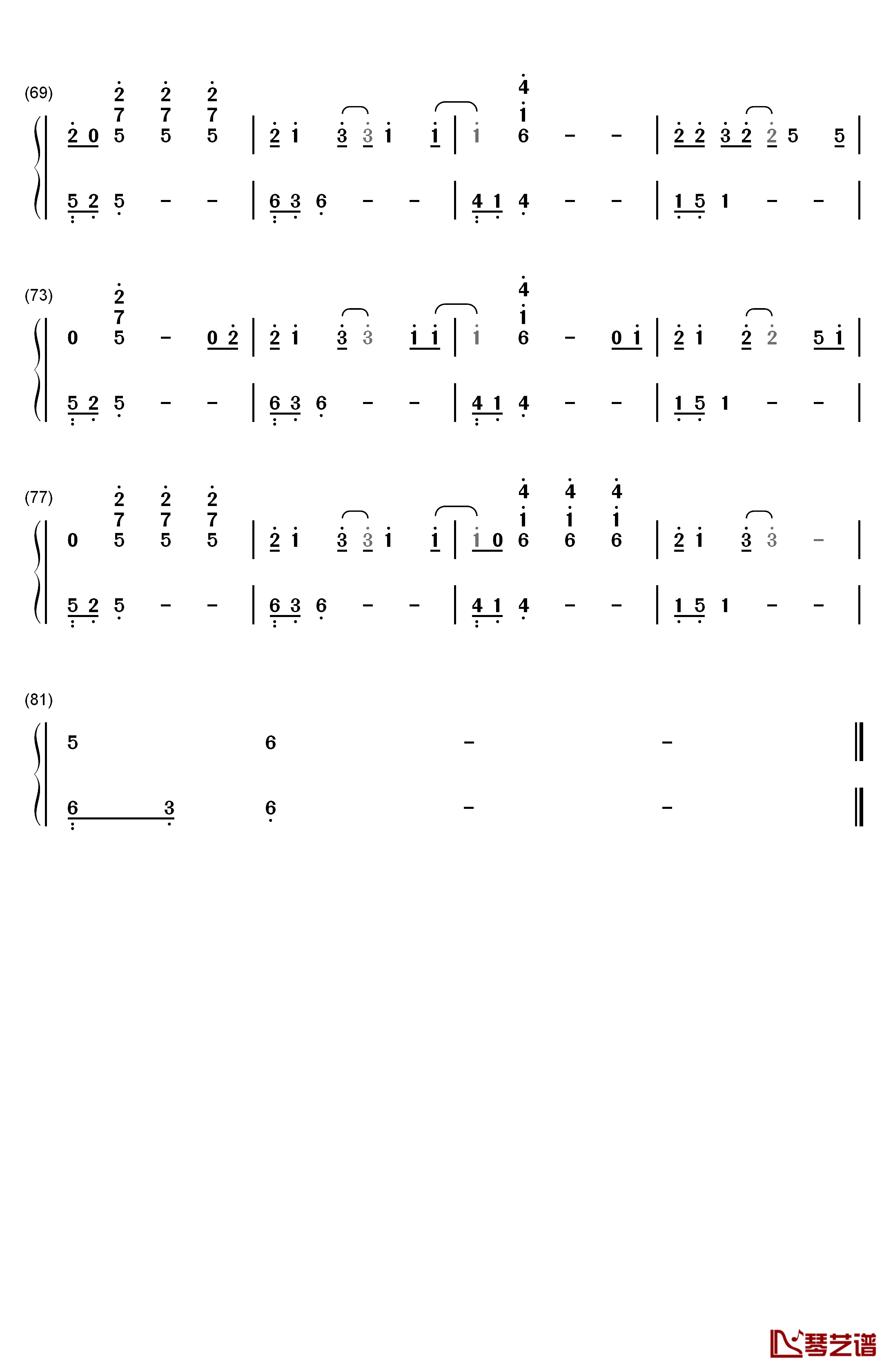 Hurt钢琴简谱-数字双手-Johnny Cash4