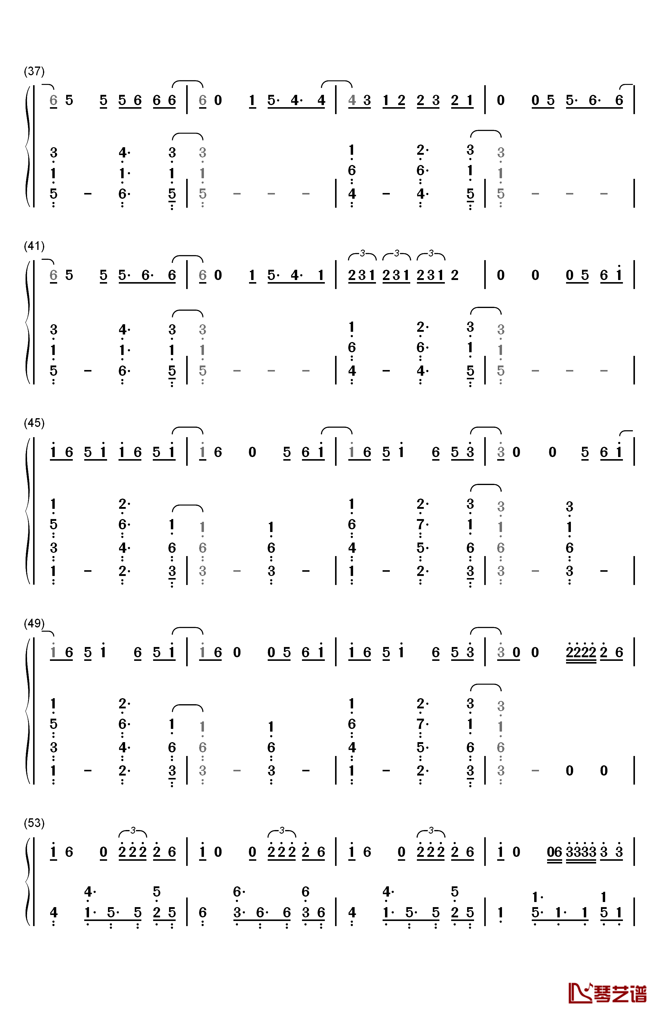 Middle Finger钢琴简谱-数字双手-Phoebe Ryan Quinn XCII3