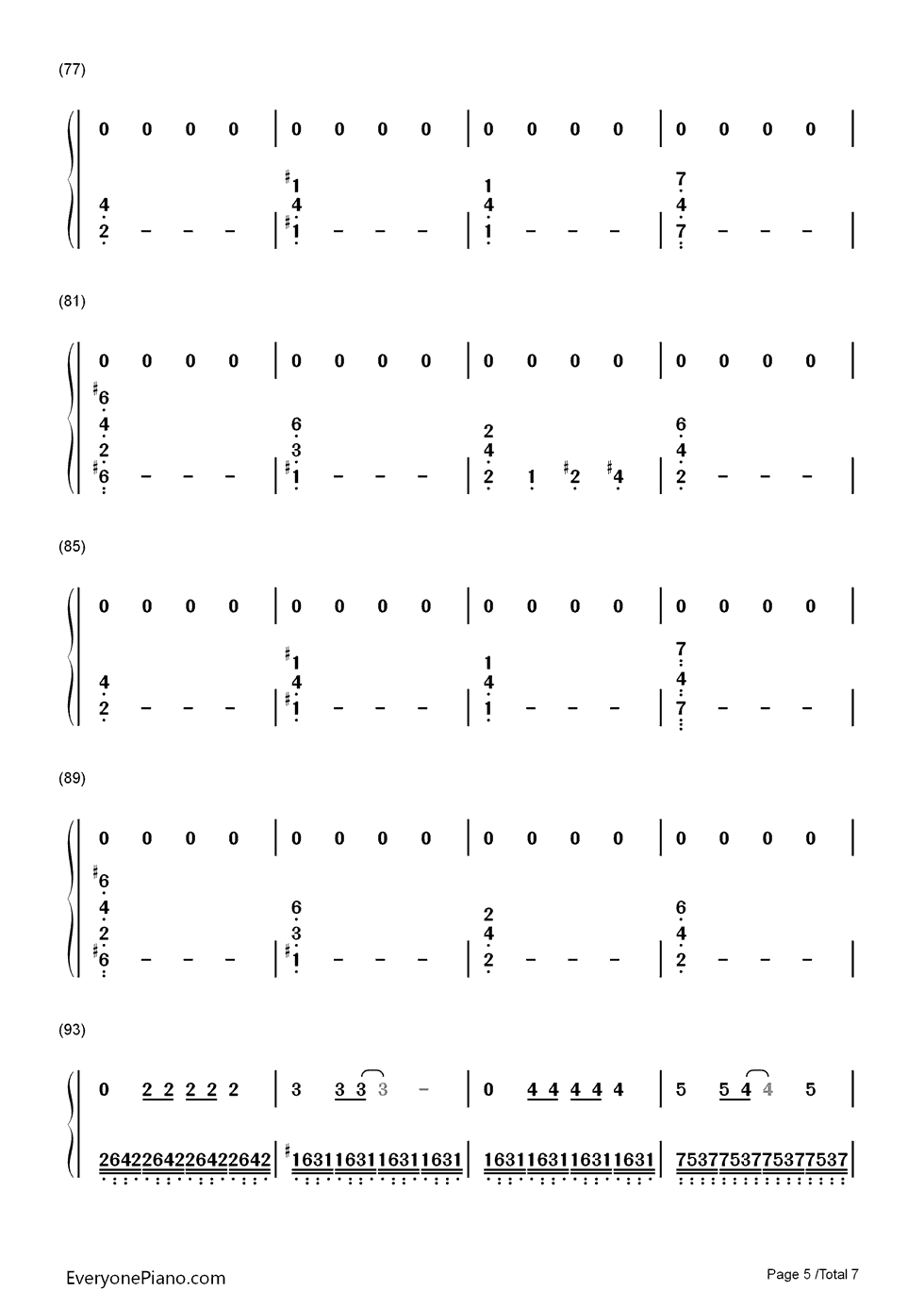 Na Na Na (Na Na Na Na Na Na Na Na Na)钢琴简谱-数字双手-My Chemical Romance5