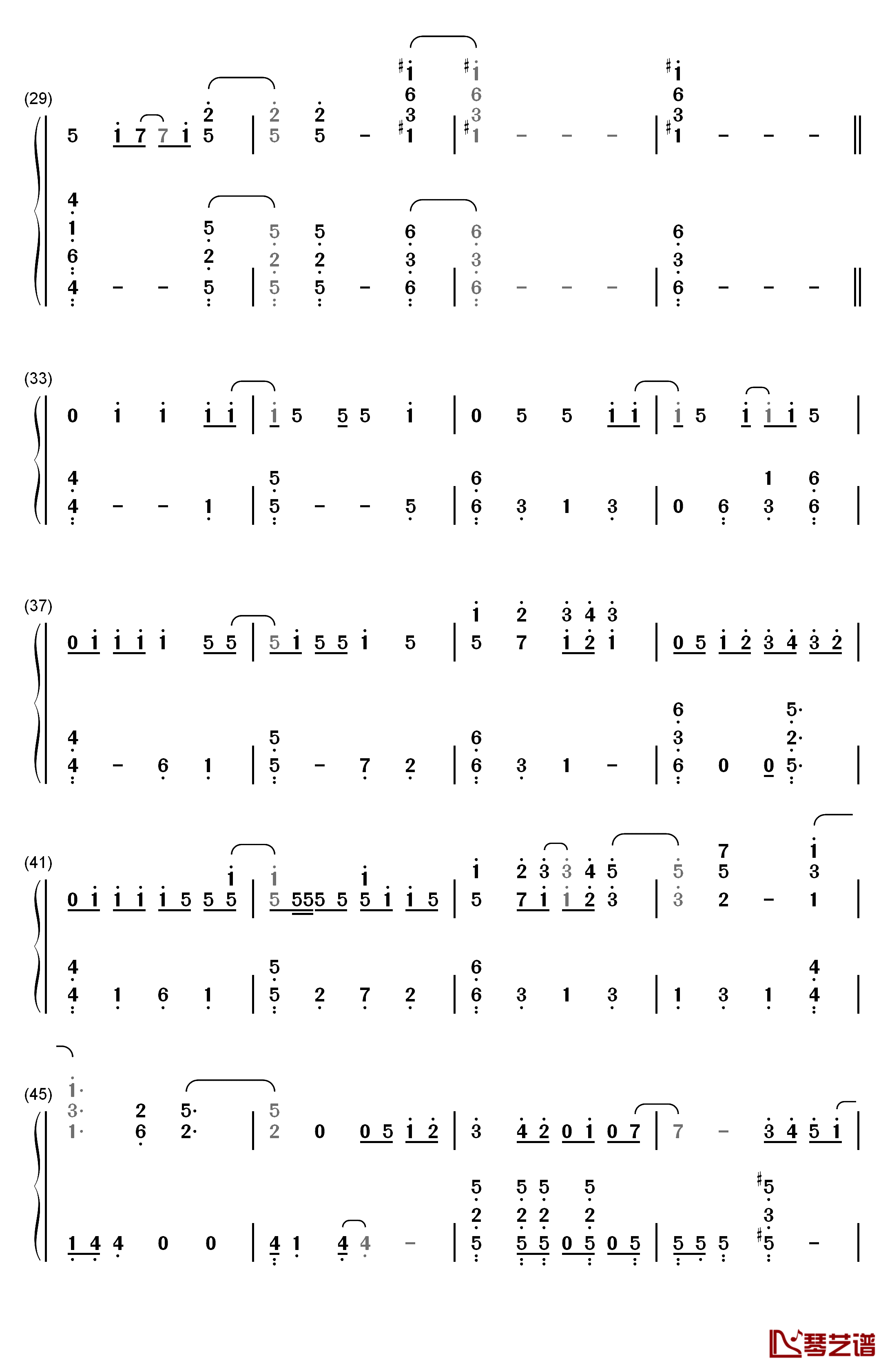 Evolution Era钢琴简谱-数字双手-V.K克3