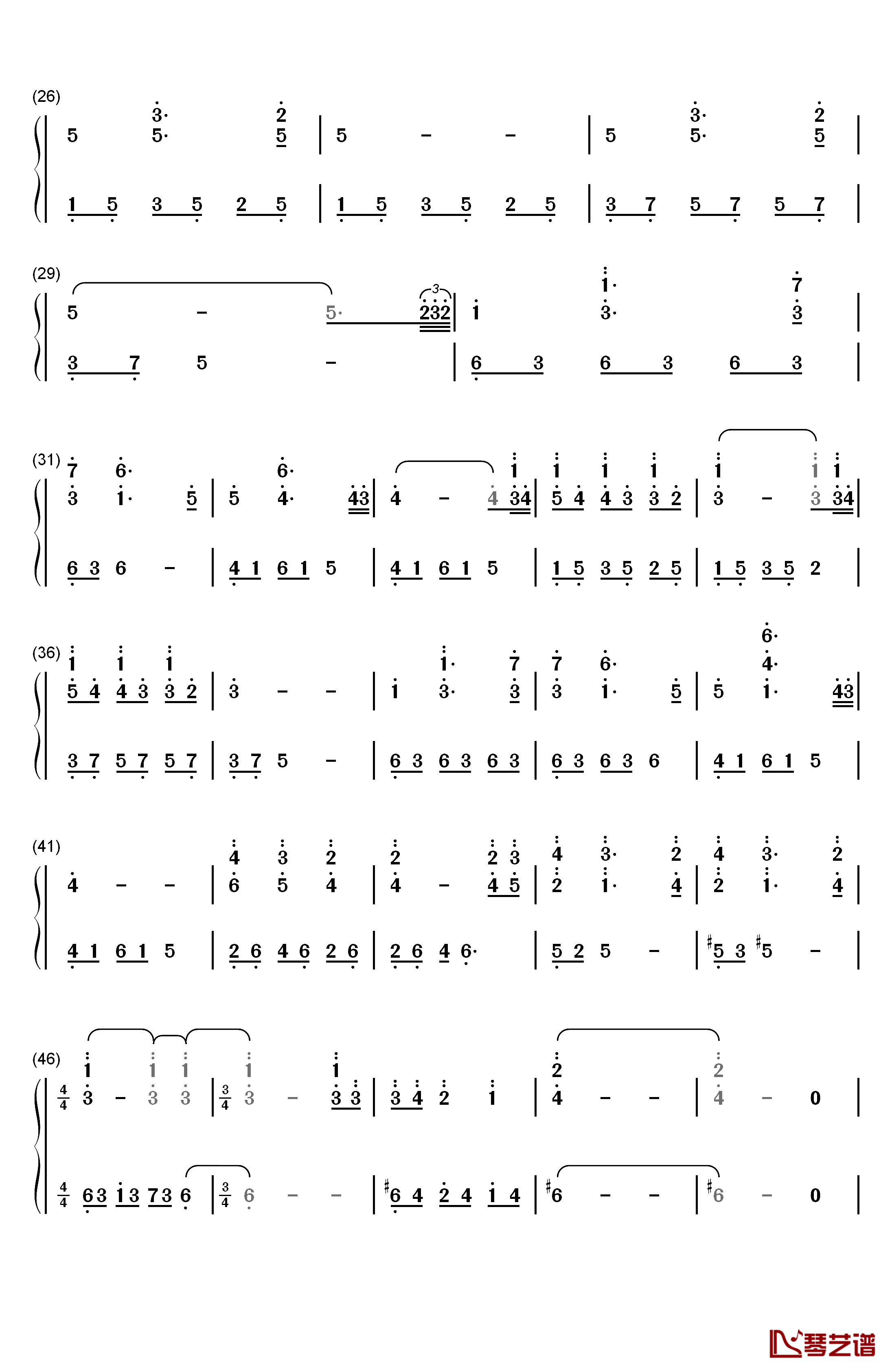 Leaves On The Seine钢琴简谱-数字双手-大卫蓝兹2